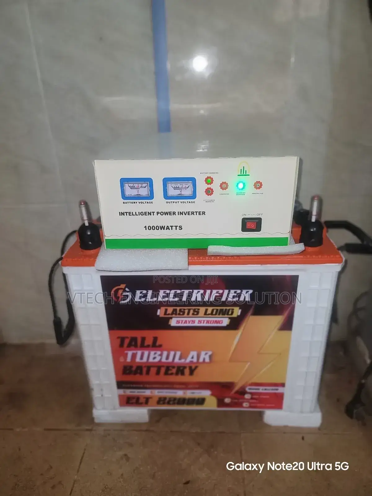 Free Installation: 1kva/12v Complete Solar Inverter System