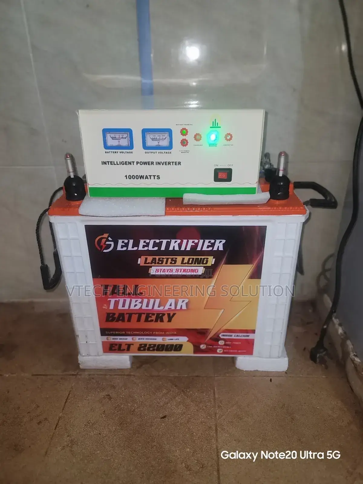 Free Installation: 1kva/12v Complete Solar Inverter System