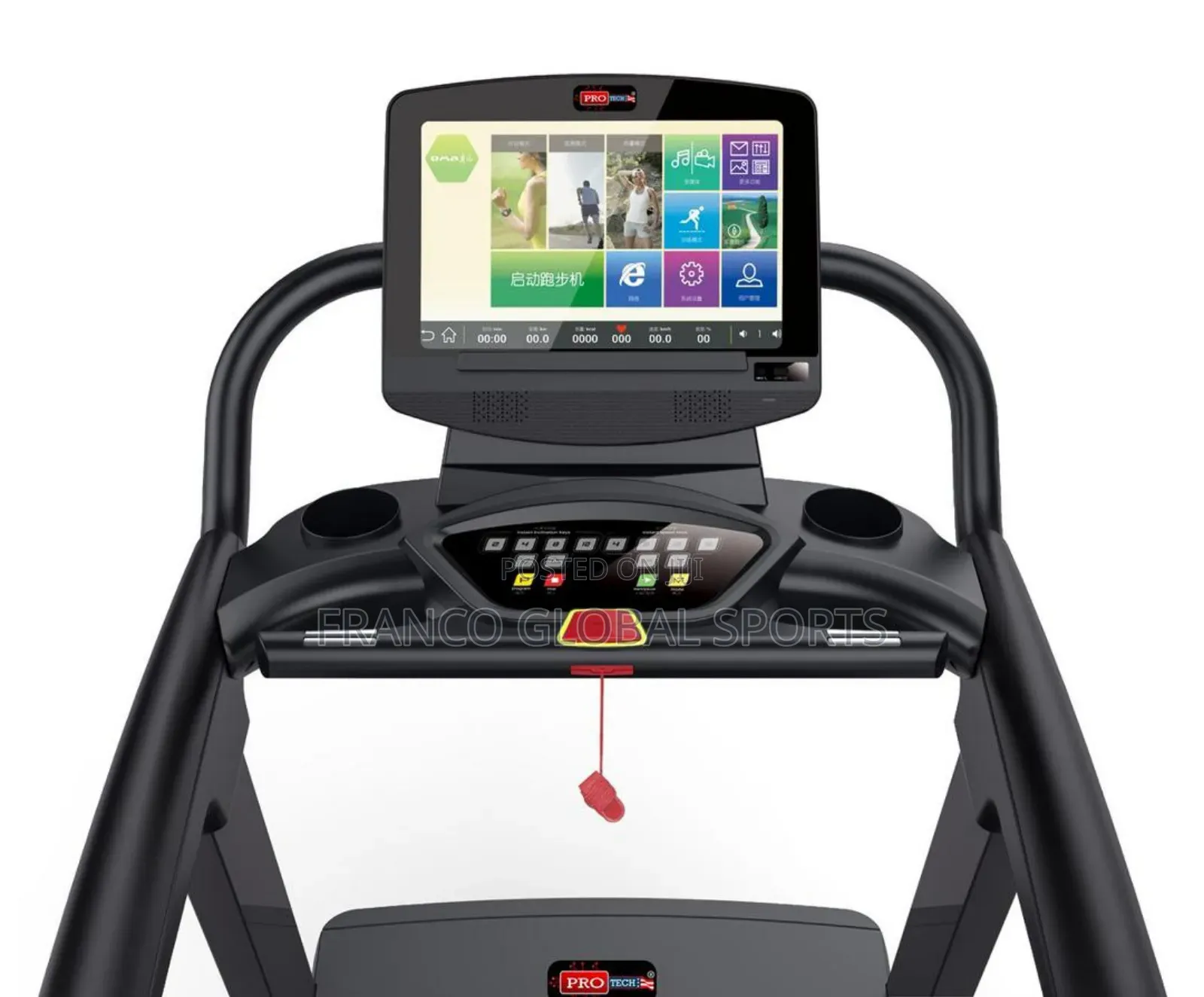 4hp Protech Heavy Duty Commercial Treadmill