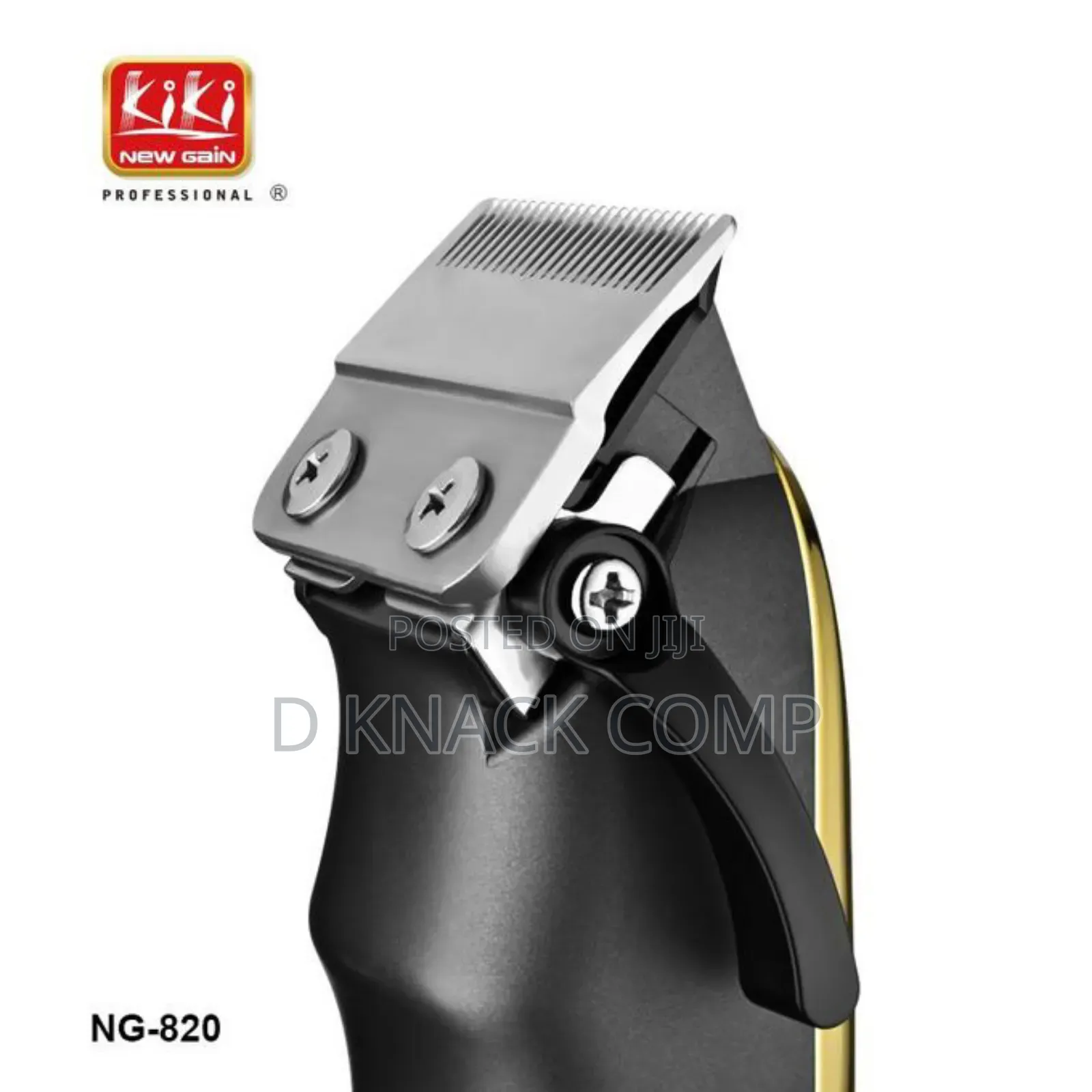 Premium Kiki New Gain Gold Specter Pro Hair Clipper Ng-820