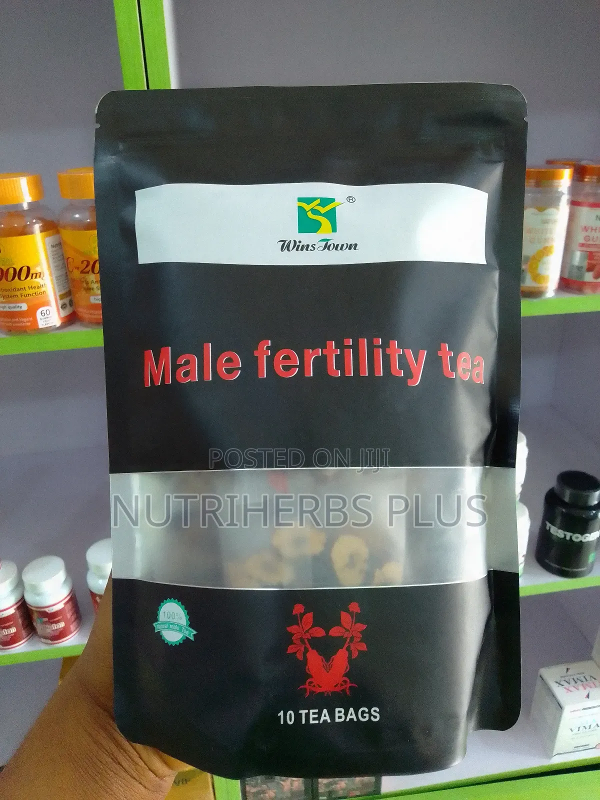 Wins Town Male Fertility Tea: For Men's Reproductive Health