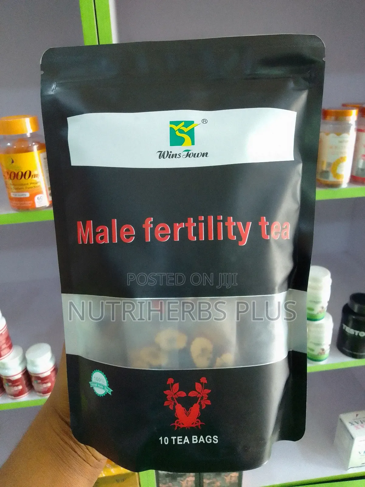 Wins Town Male Fertility Tea: For Men's Reproductive Health