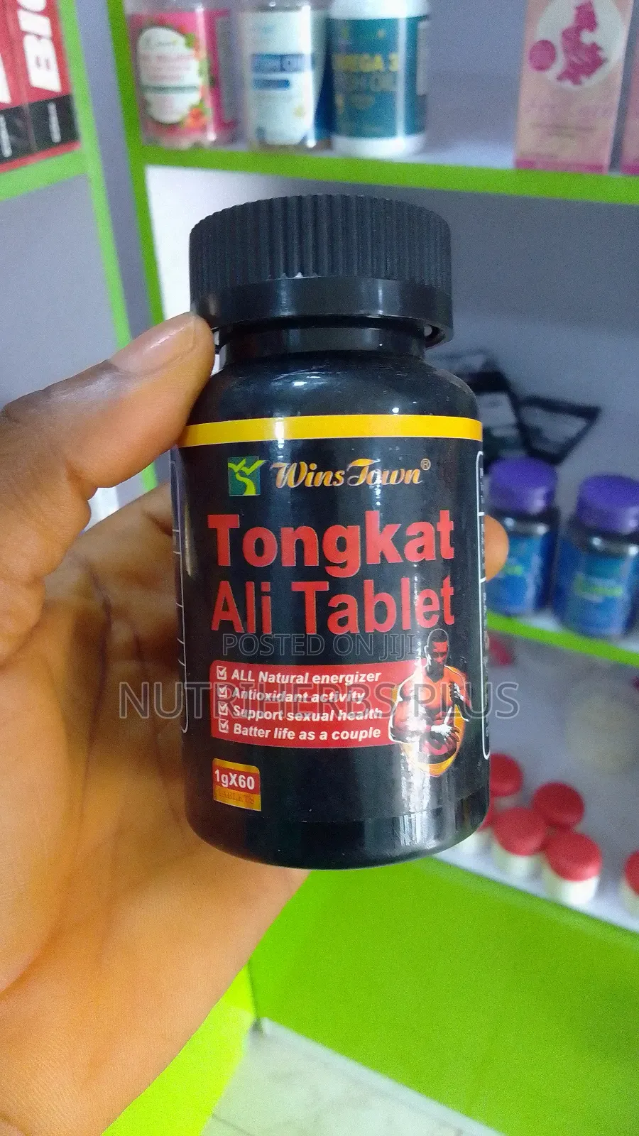 Wins Town Tongkat Ali Tablets : For Sexual Health