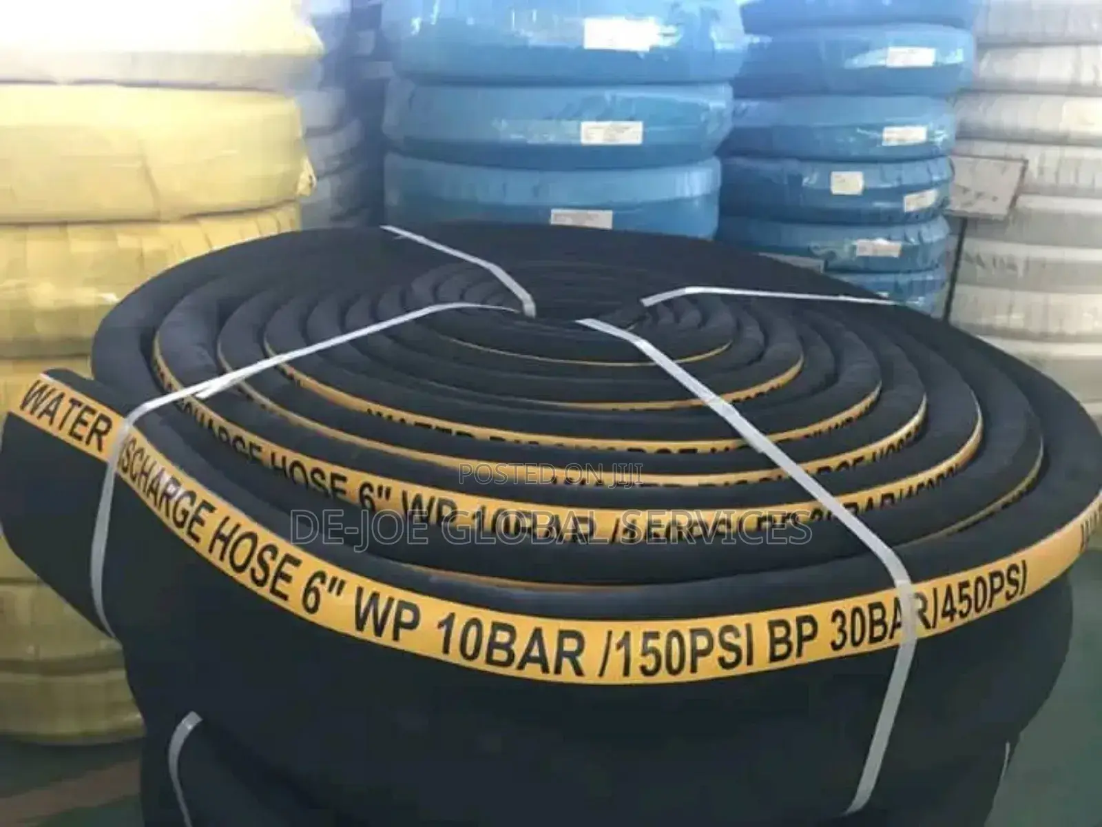 Collapsible Water Discharge Hose 10 Bar 6-Inches