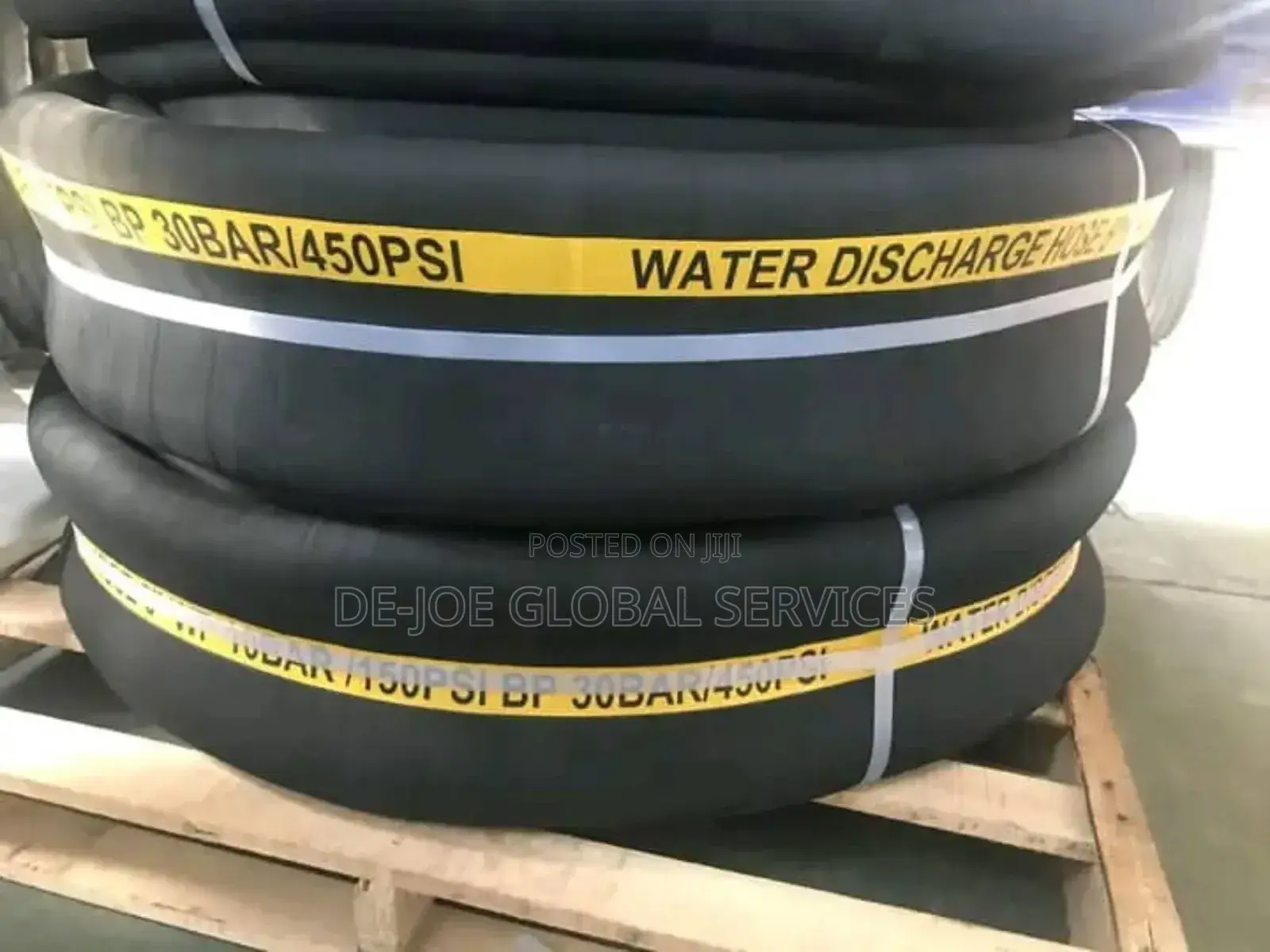 Collapsible Water Discharge Hose 10 Bar 6-Inches