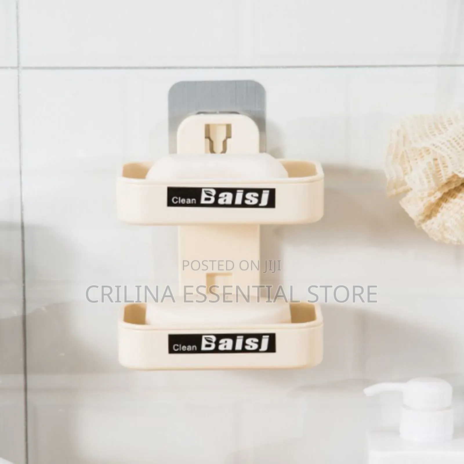 Double Soap Holder.