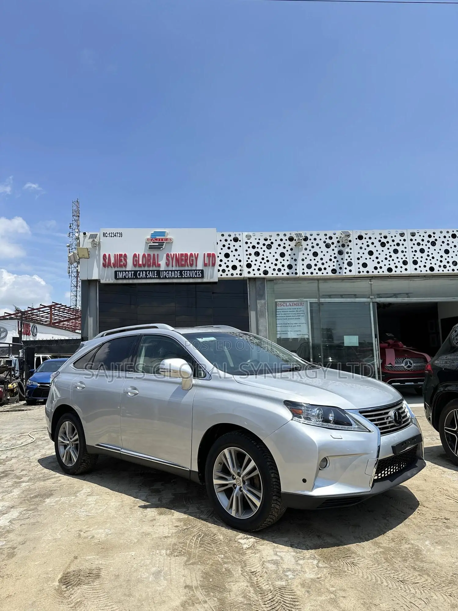 Lexus RX 350 2015 Teal