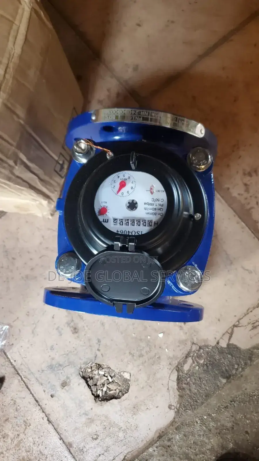 Mechanical Flow Meter Dn80 Flanged Type
