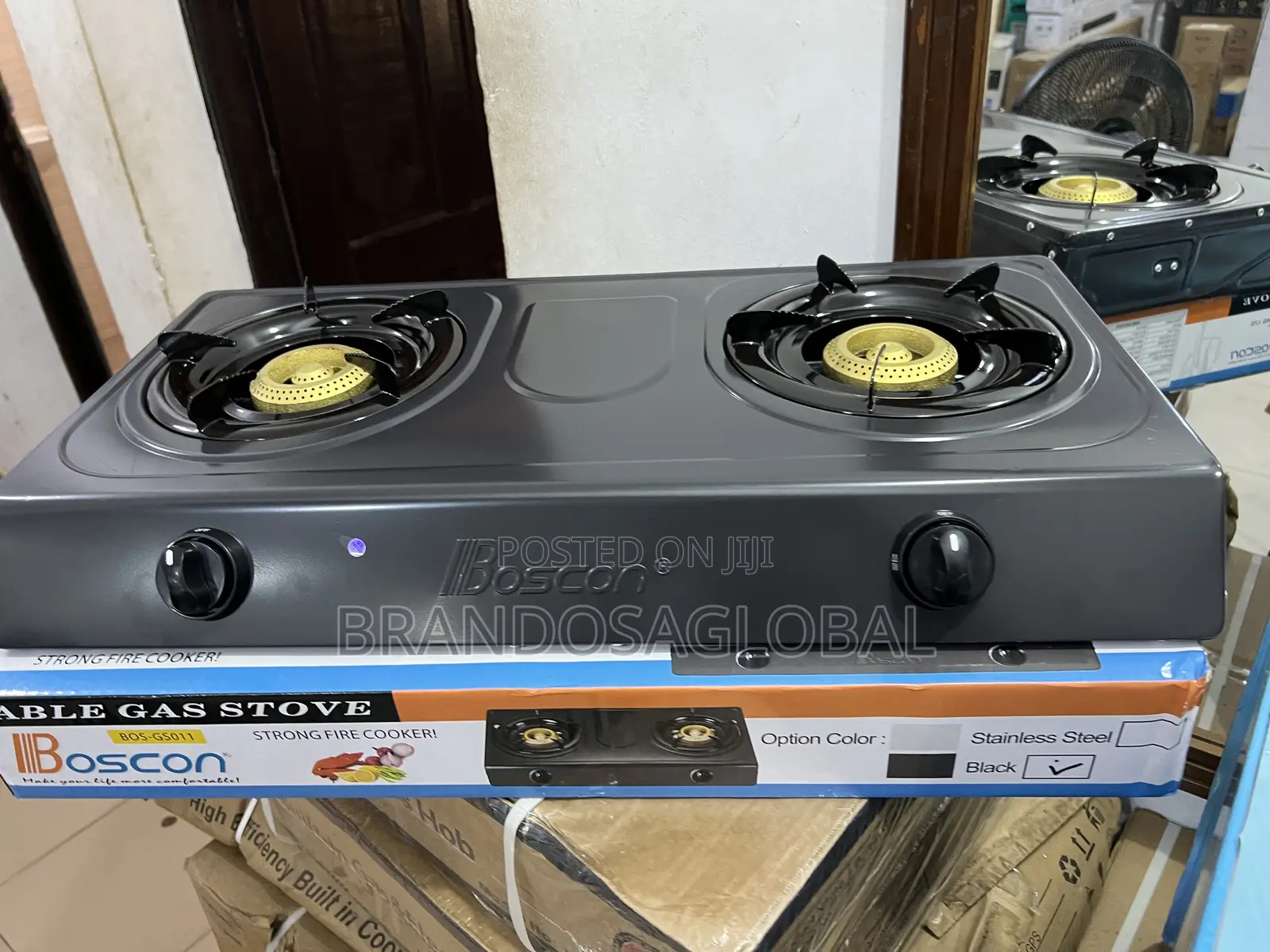 Original Boscon Table Top Gas Cooker – 2 Burners