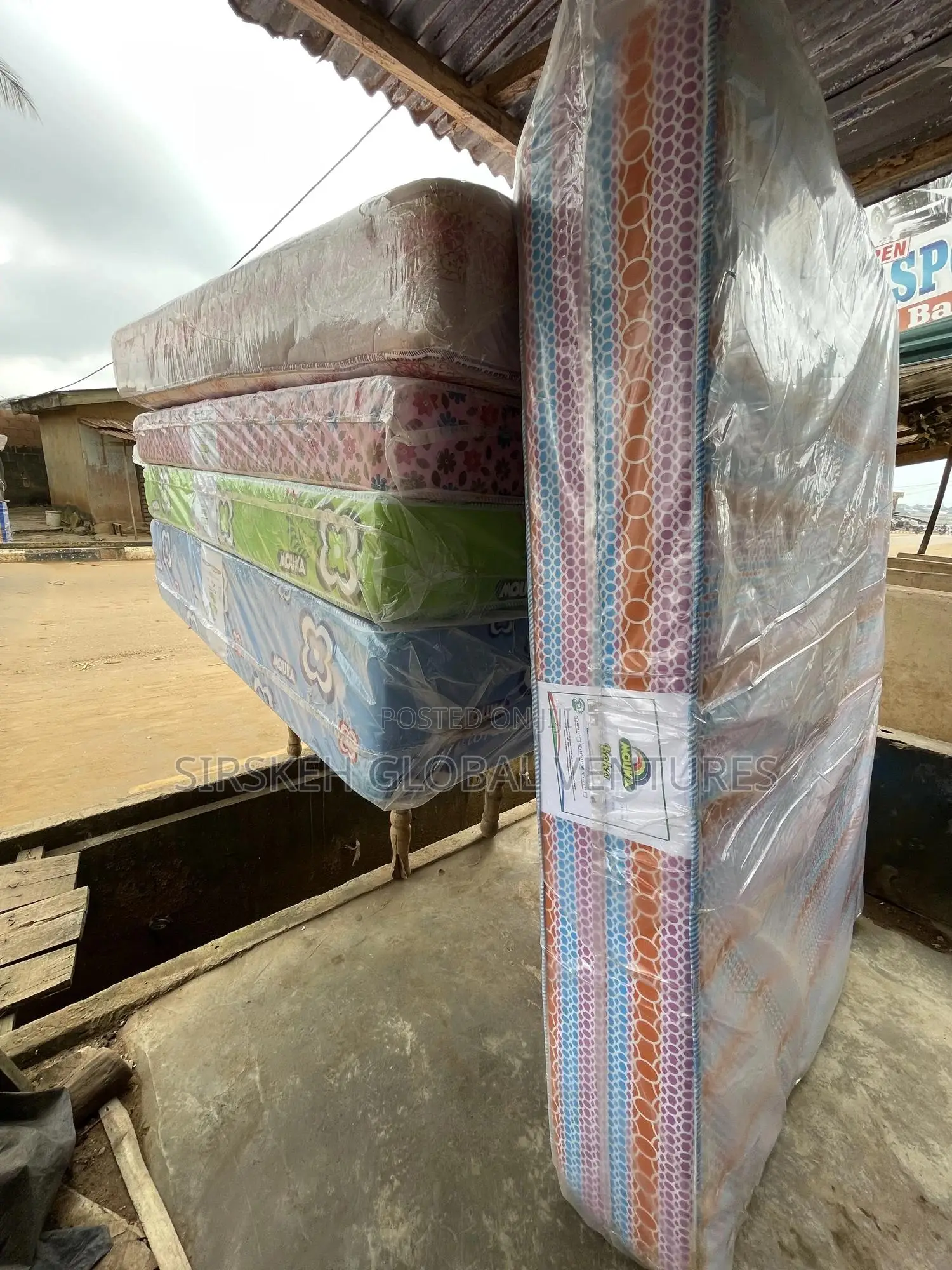 4.5 by 6 X12 Inches Mouka Koko Mattress 75 X 54 X 12