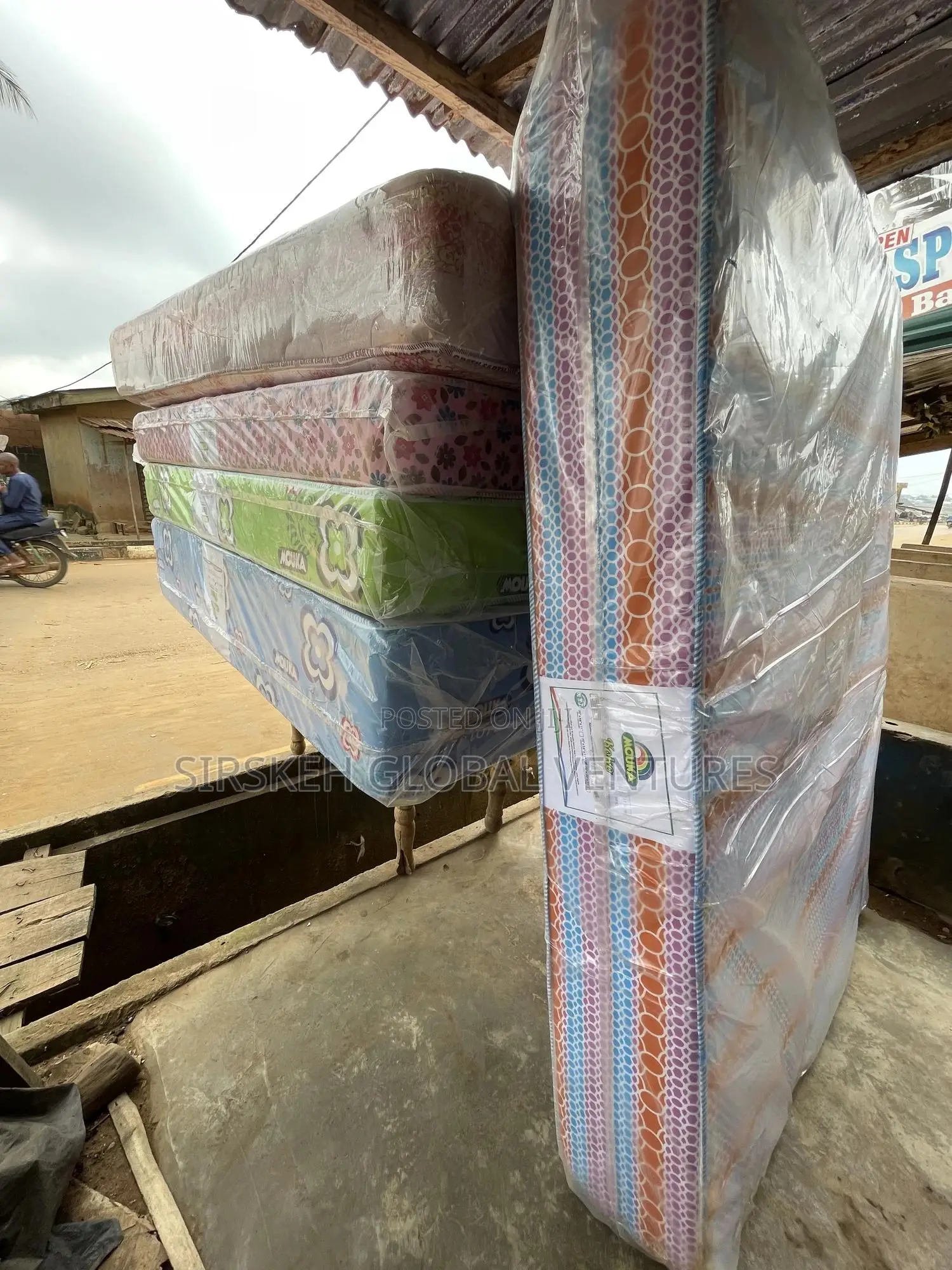 4.5 by 6 X12 Inches Mouka Koko Mattress 75 X 54 X 12