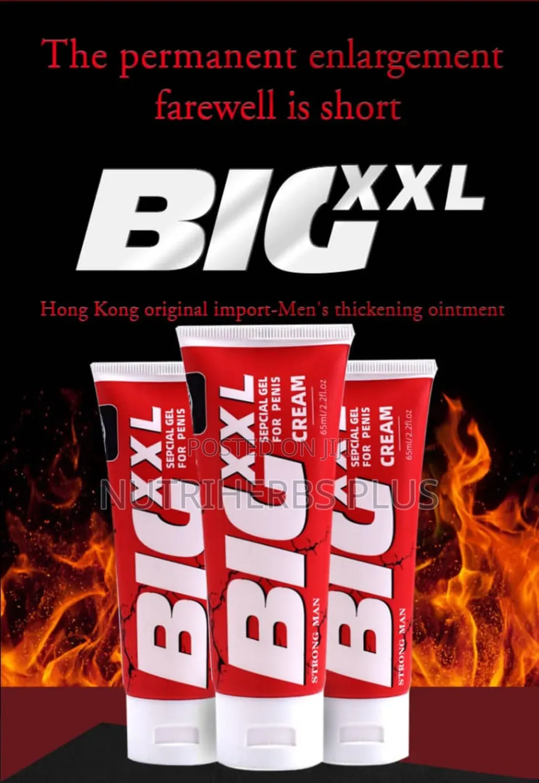 Big XXL Cream: Effective for Pen!S Enlargement