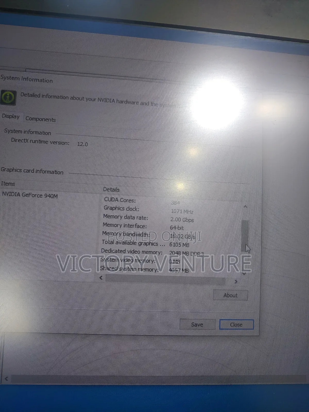 Laptop Acer Aspire v Nitro 8GB Intel Core I5 HDD 1T