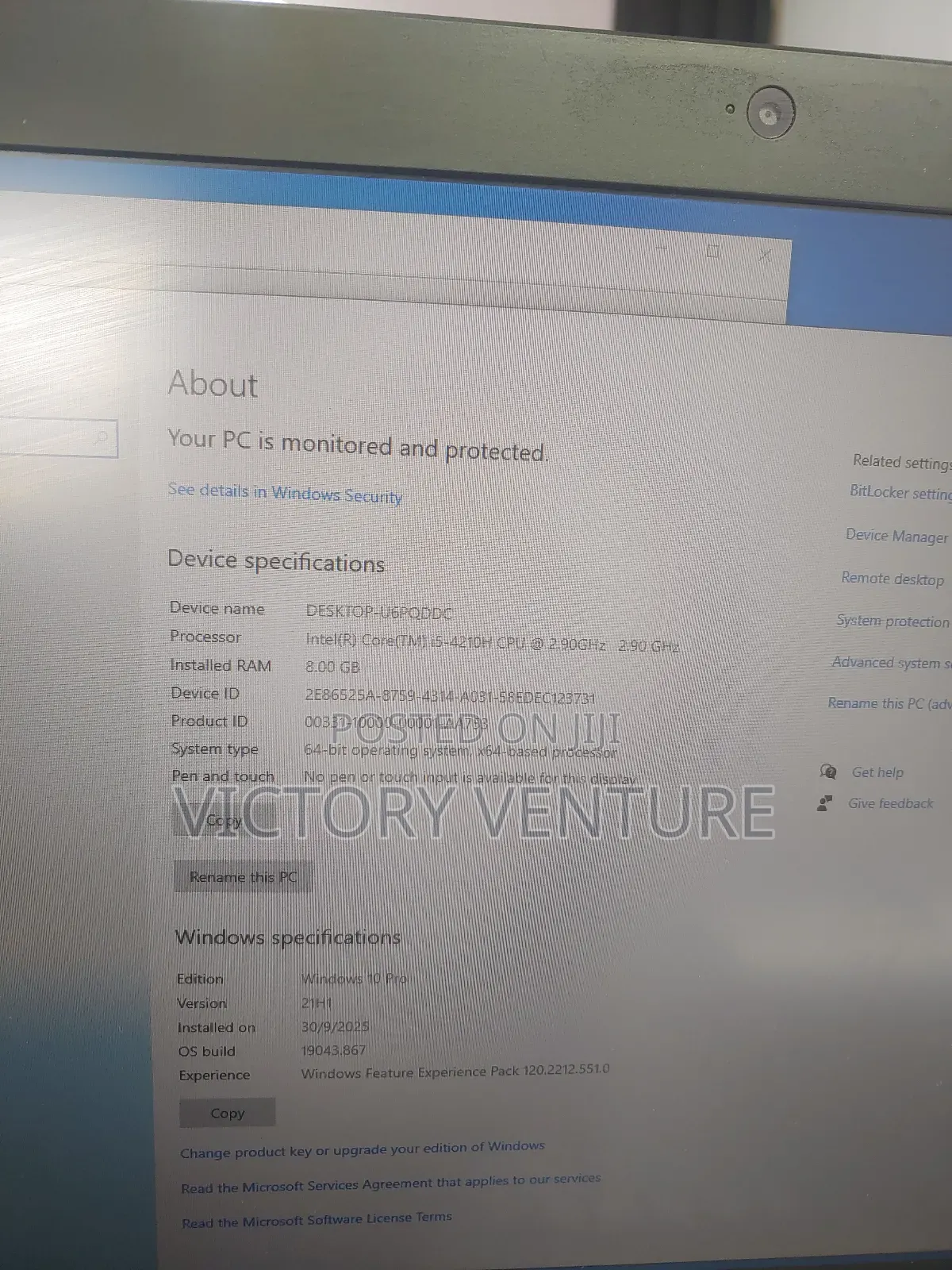 Laptop Acer Aspire v Nitro 8GB Intel Core I5 HDD 1T