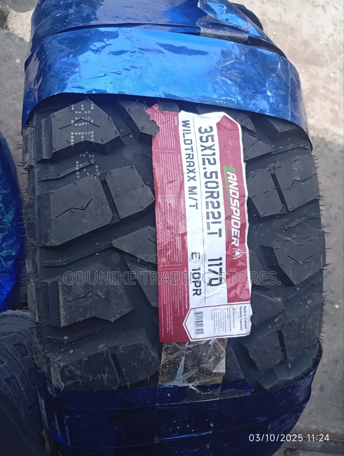 35x12.50r22 Landspider Tyre