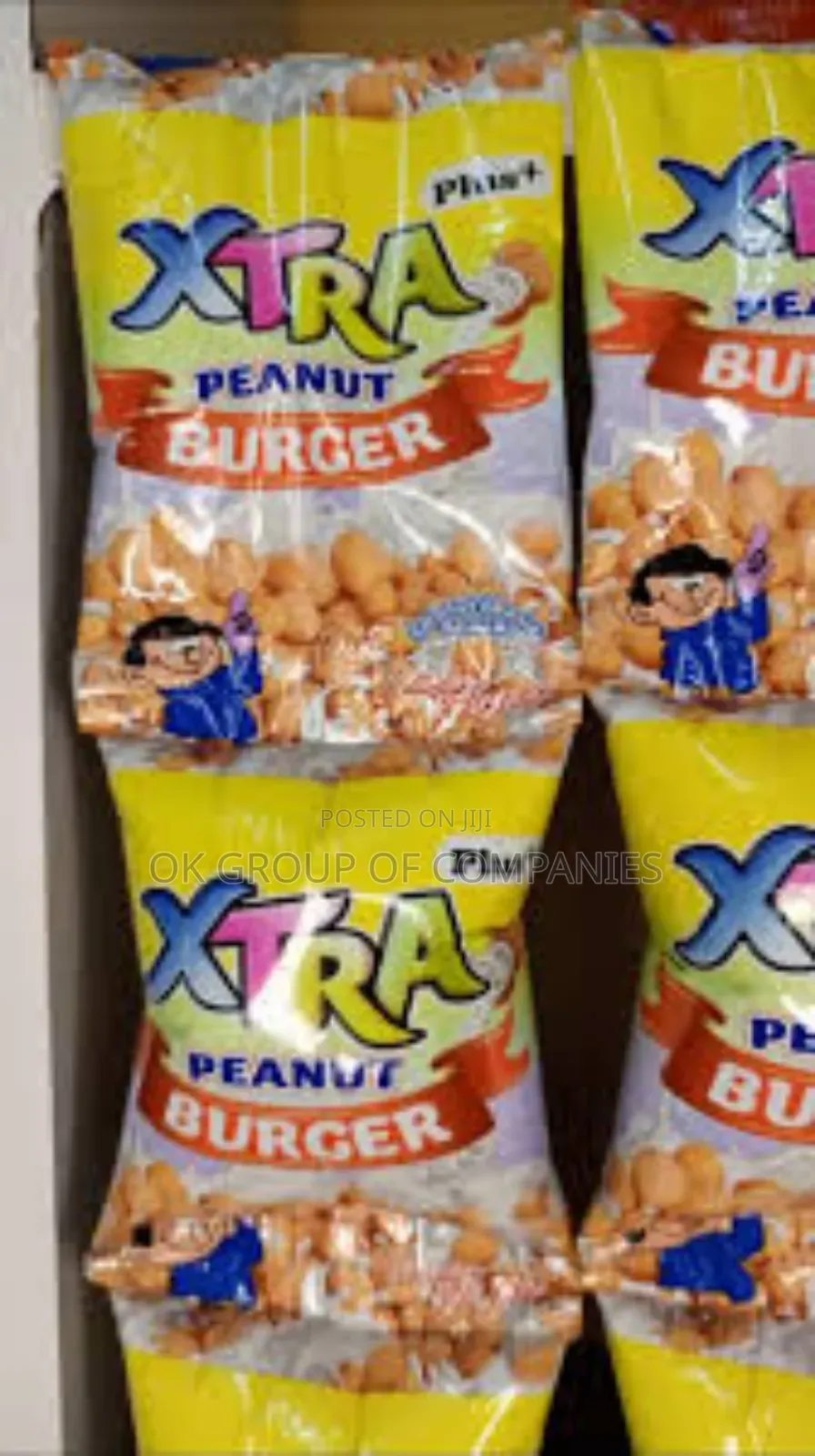 Printing of Coated Peanuts Burger Packaging Nylons in Lagos Nigeria