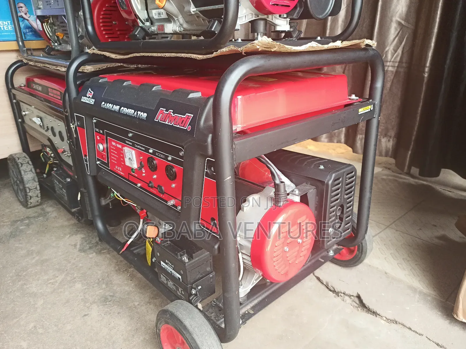 Maxmech Gasoline Generator Rwd -8800e