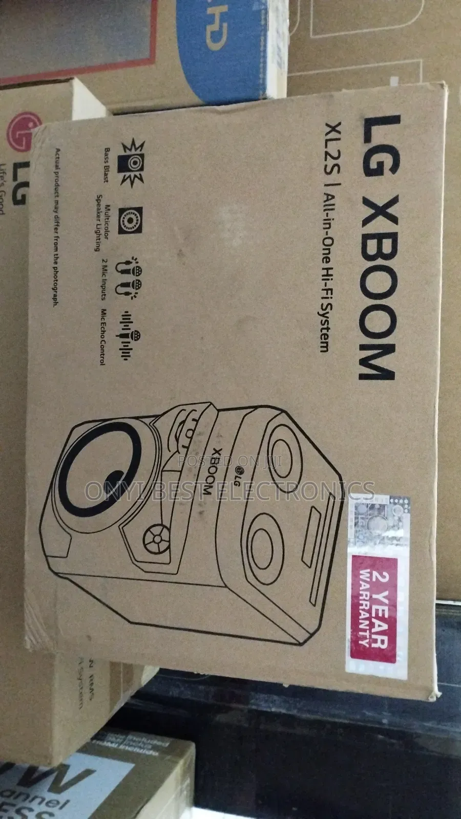 Lg Xboom Powerful Party Speaker 80w (Xl2s)