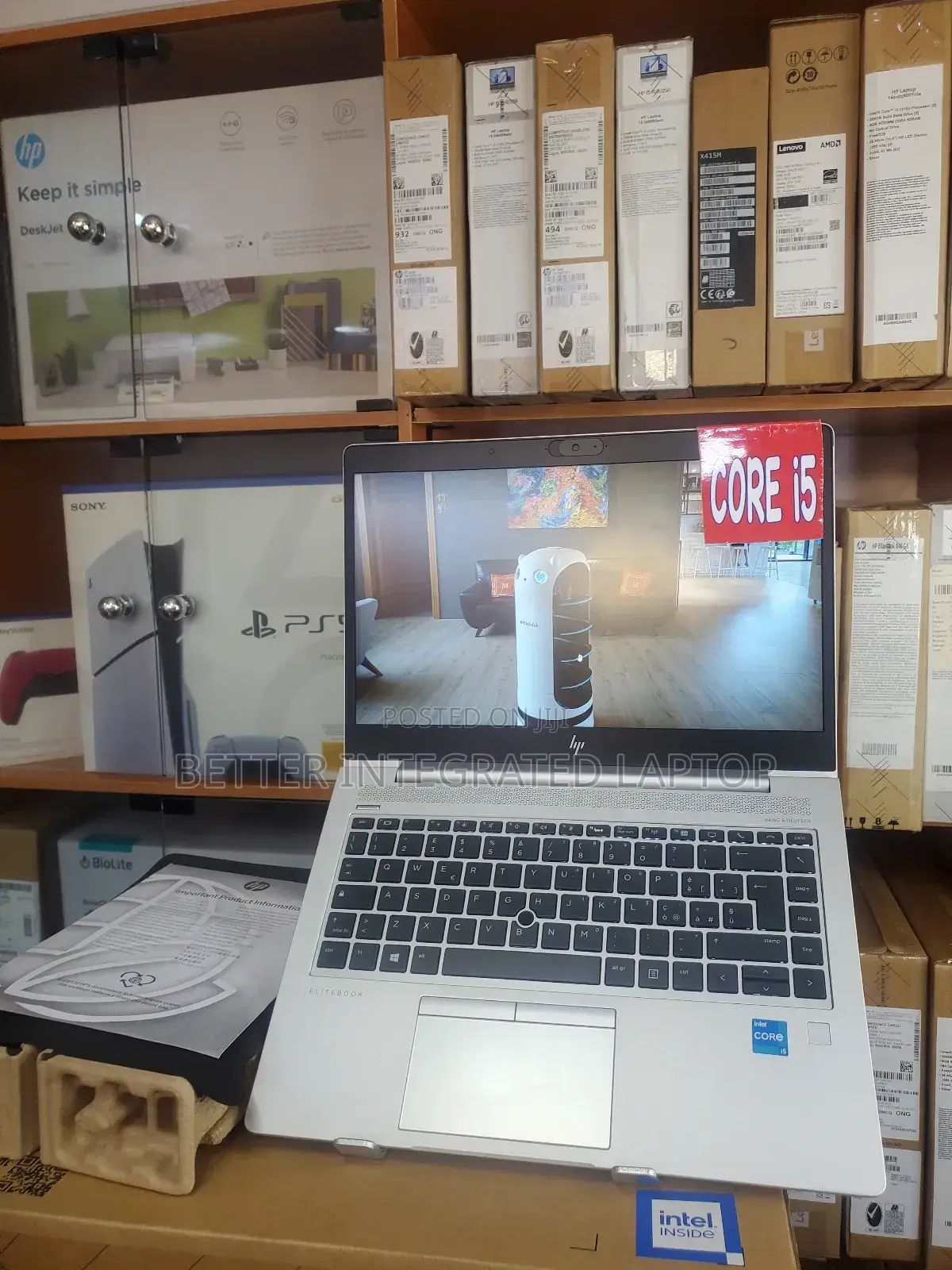 New Laptop HP ProBook 440 G10 12GB Intel Core I5 SSD 256GB