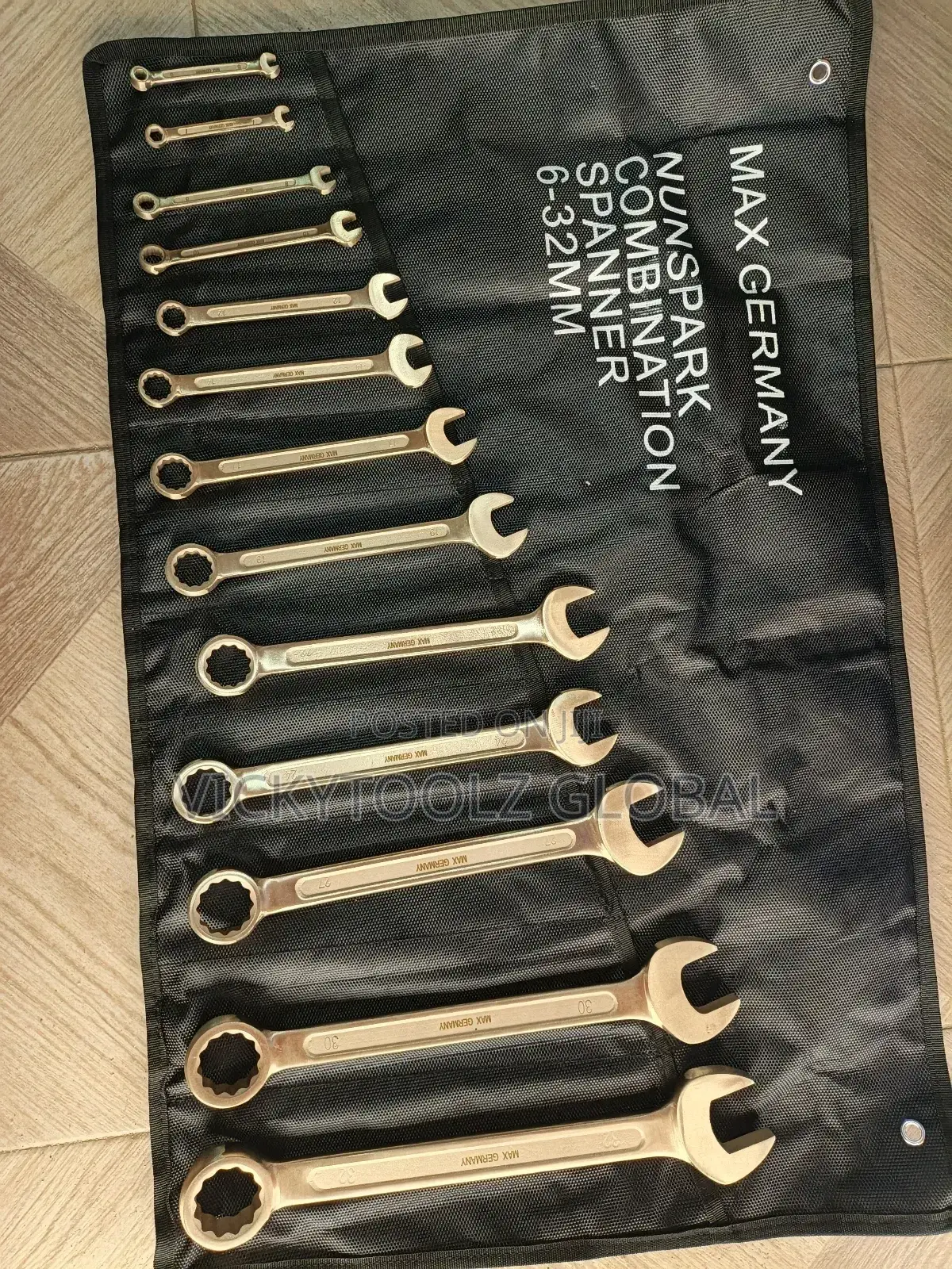 Non Spark Combination Spanner or Brass Wrench 6-32mm