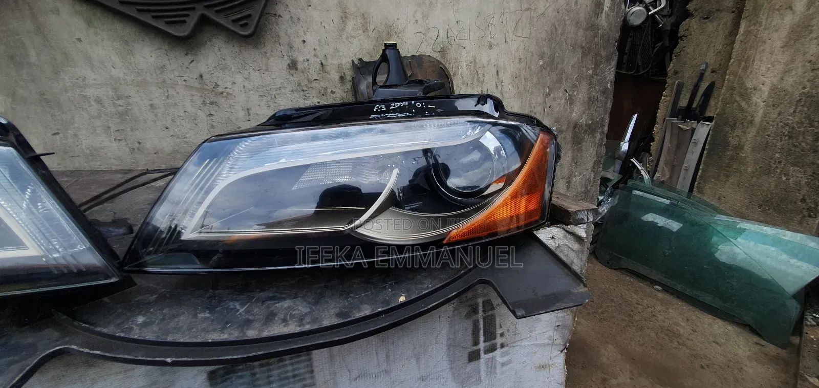 Headlights Audi A3 2008