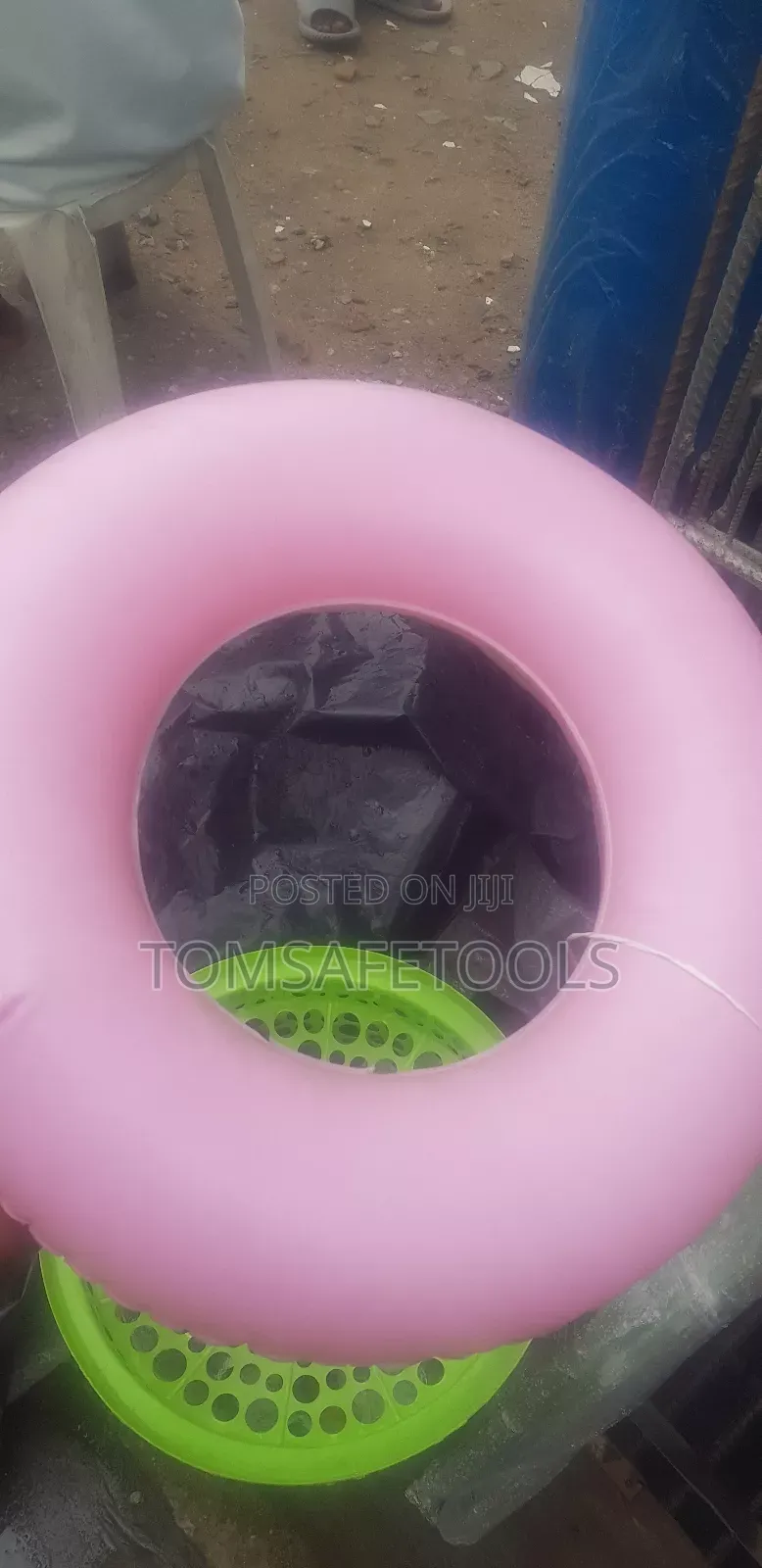 Children Swiming Lifebouy