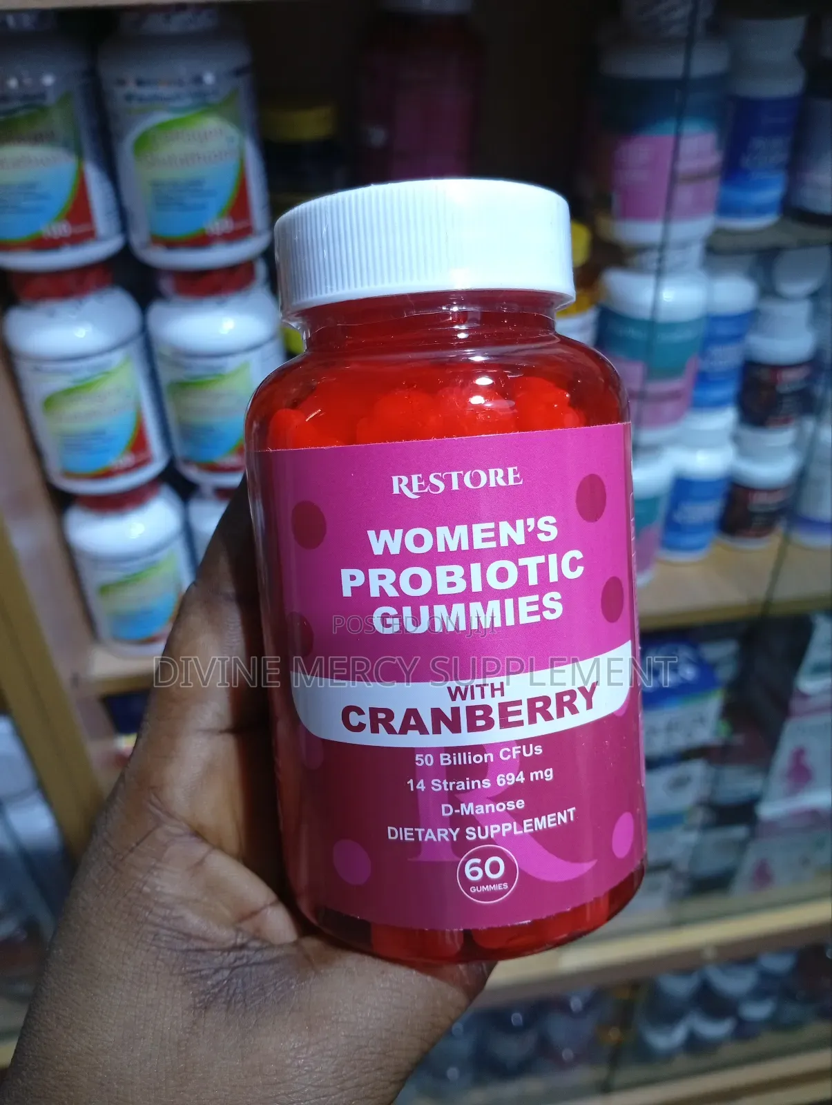 Women Probiotic + Cranberry Gummies