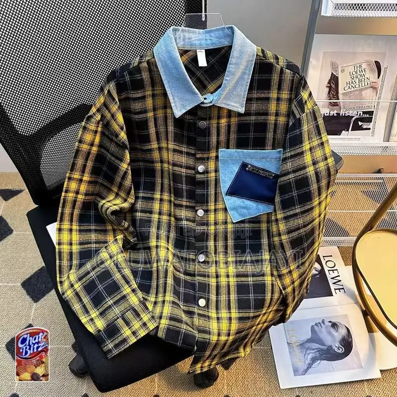 *New Premium Checkers Longsleeve Shirt