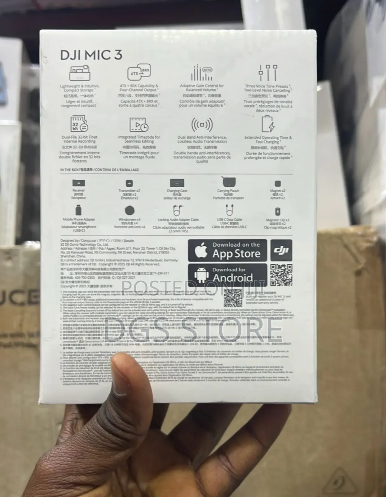 Dji Mic 3 Wireless Microphone  (2025)