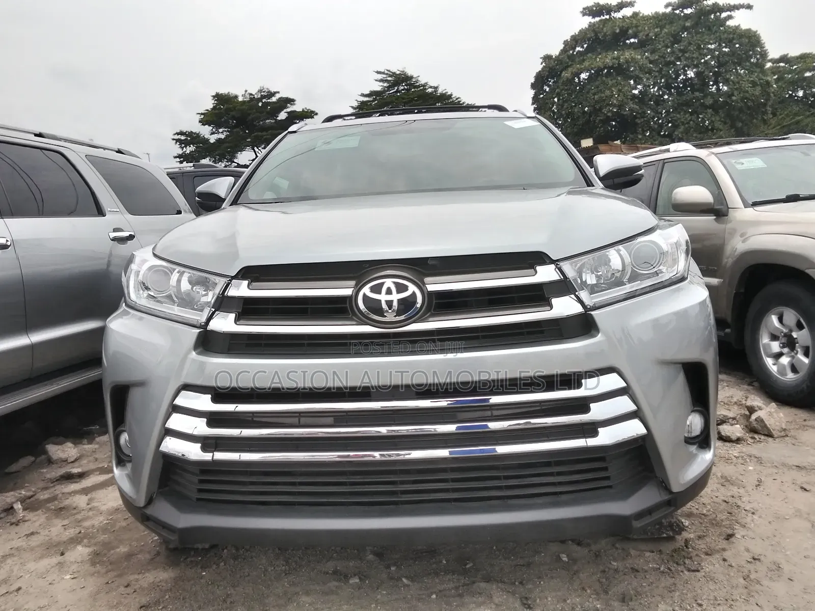 Toyota Highlander Limited V6 4x4 (3.5L 6cyl 6A) 2016 Silver