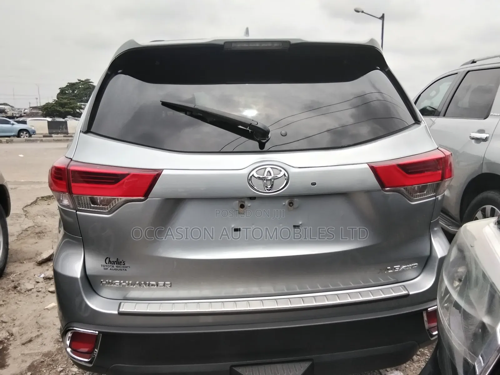 Toyota Highlander Limited V6 4x4 (3.5L 6cyl 6A) 2016 Silver