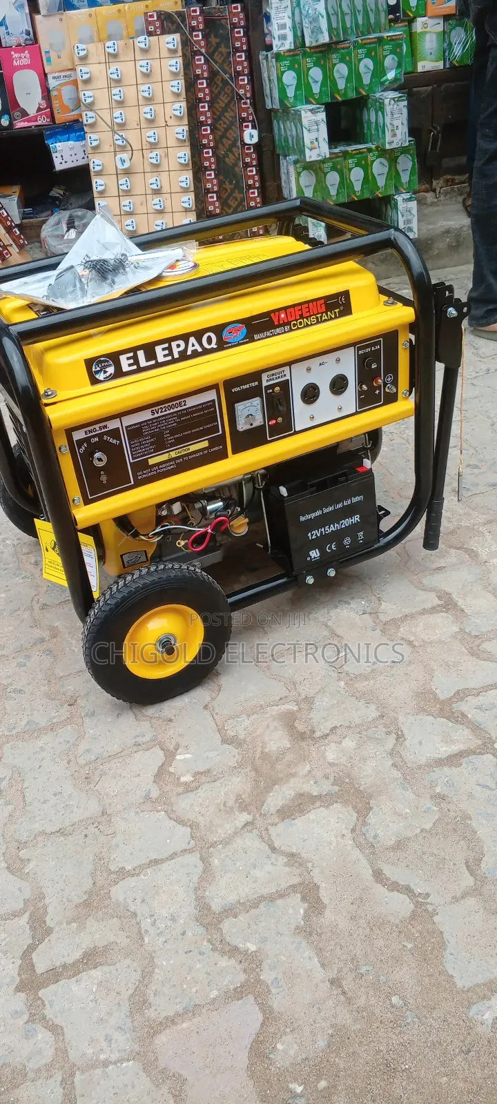 Elephant Generator Sv 22.000 100% Copper Coin 12kva