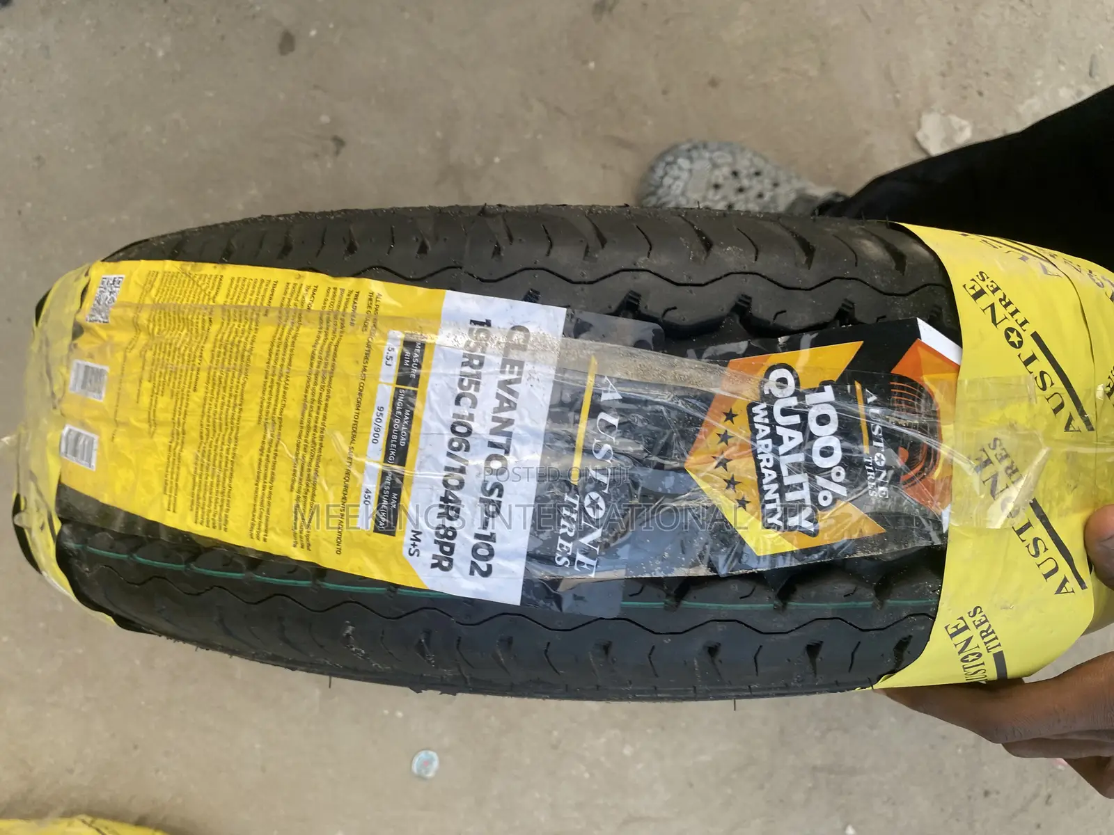 Brand New 195r15c Austone Tyre Available With 12 Month Warranty