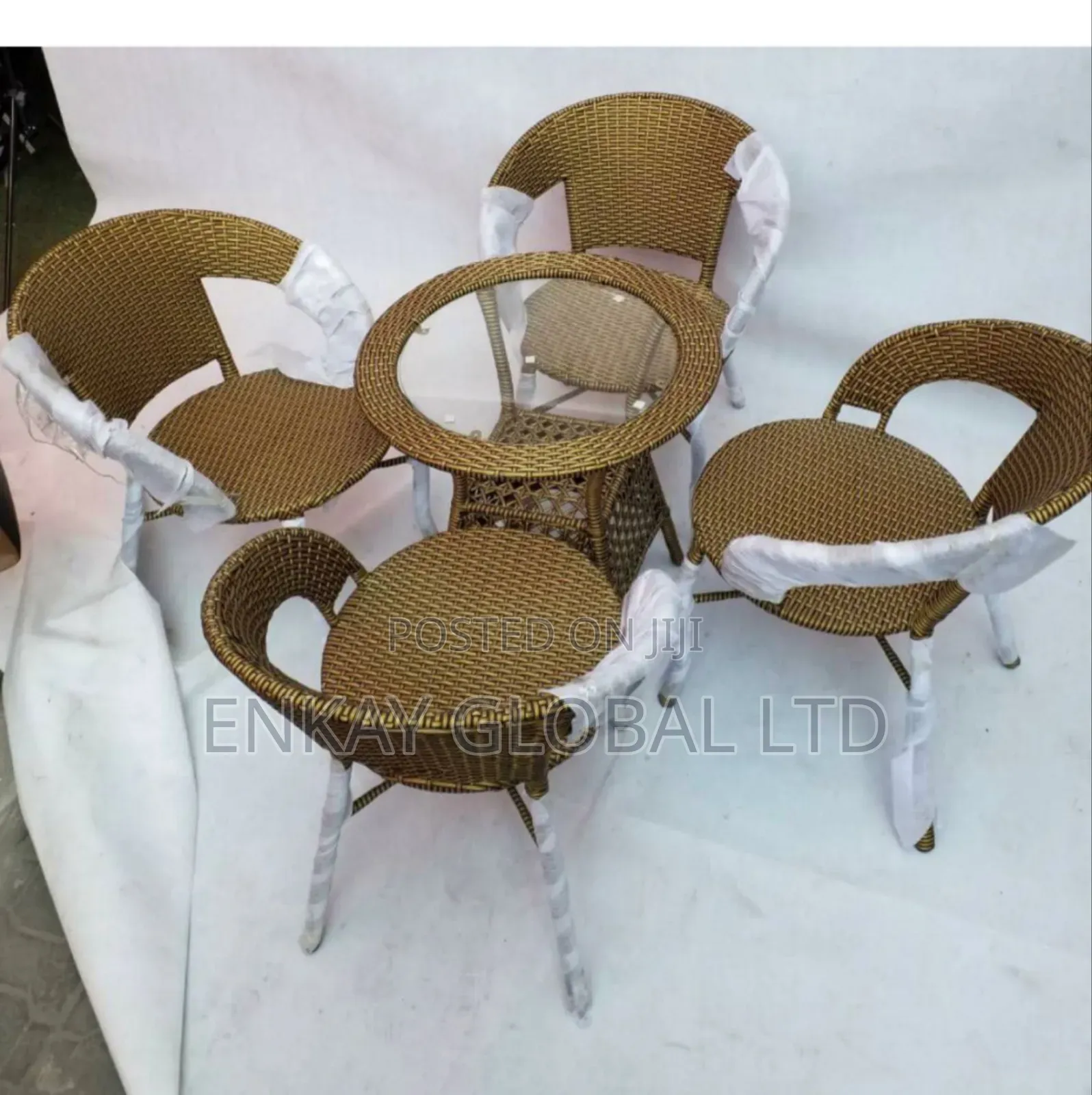 Imported Basket Restaurant Set