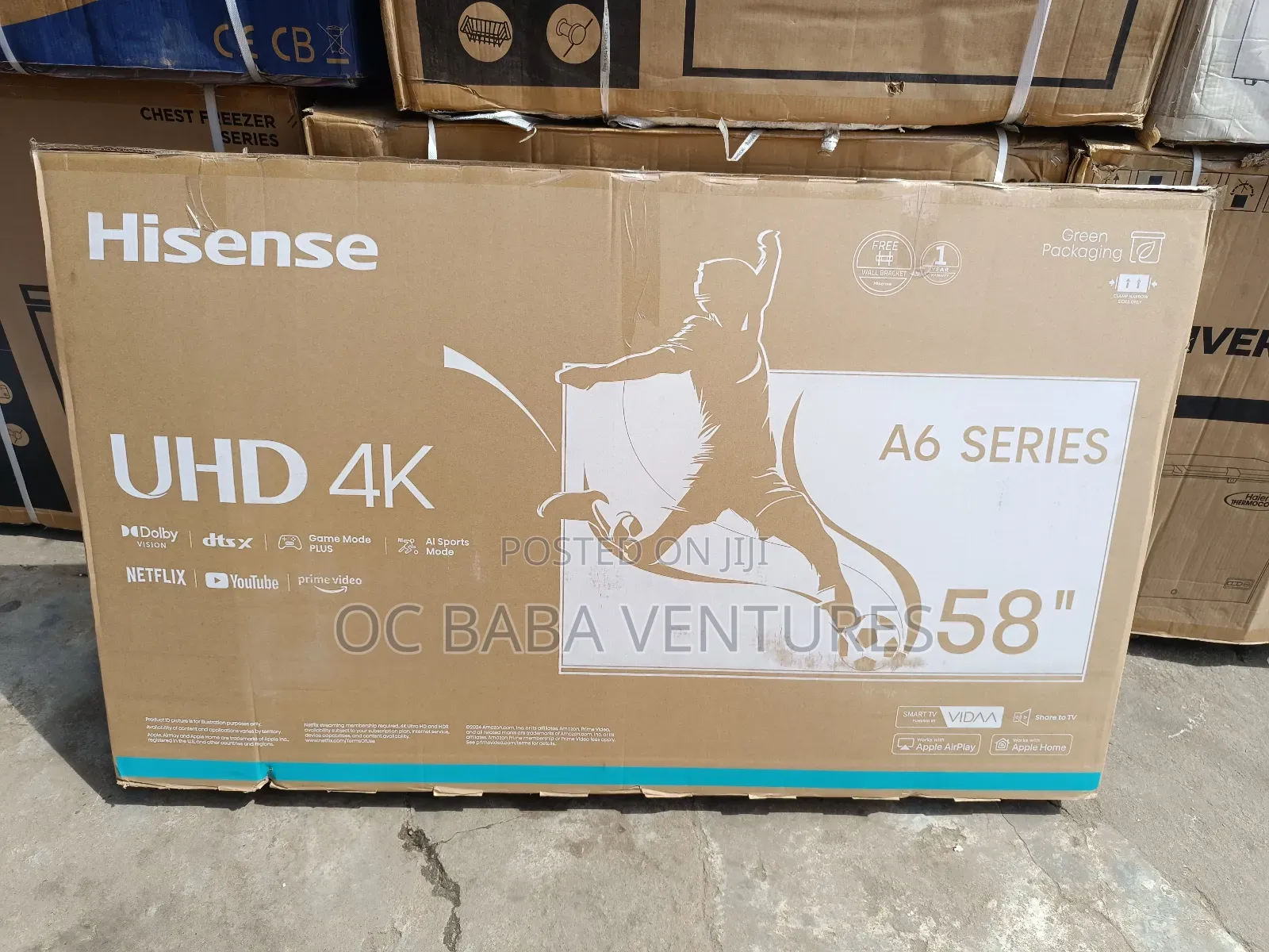 Hisense 58 A6 Series