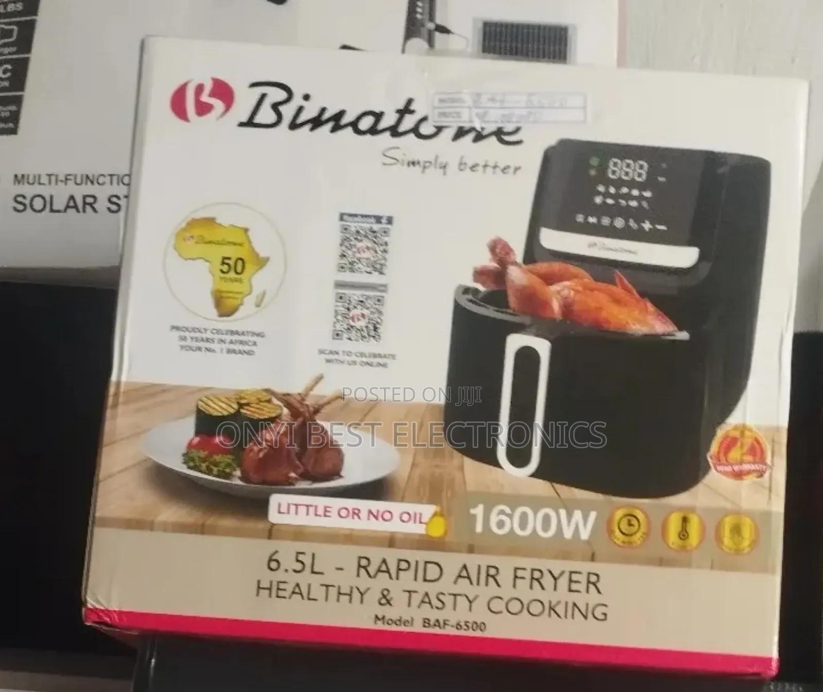 Binatone 6.5 Litres (Baf-6500) Air-fryer