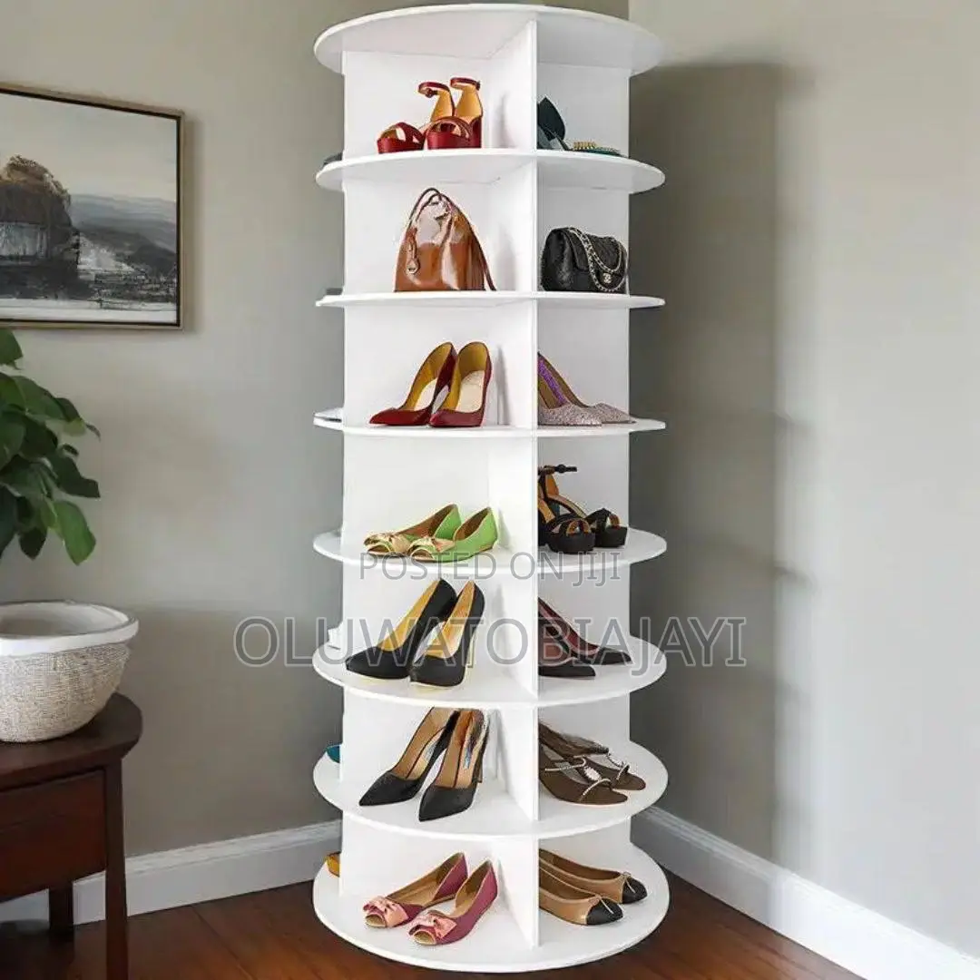 Rotating Shoe Rack