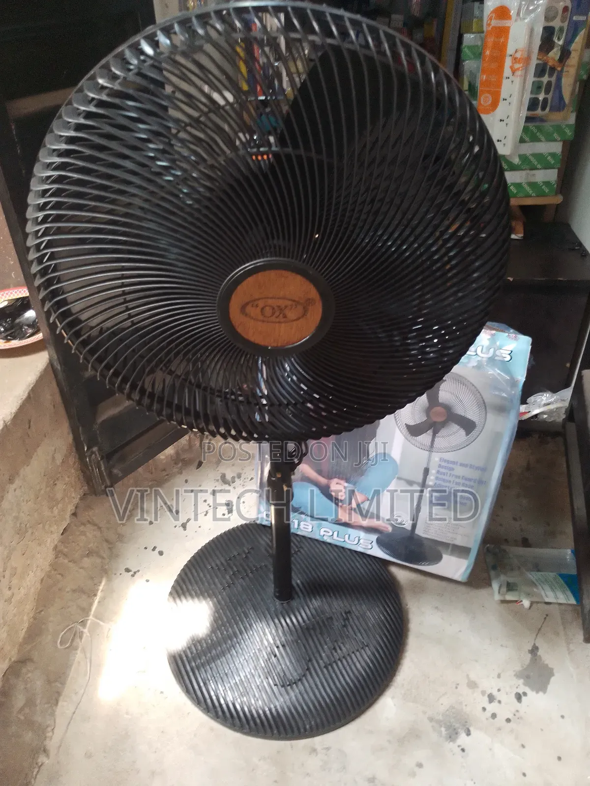 Ox Standing Fans at Vintech Electricals
