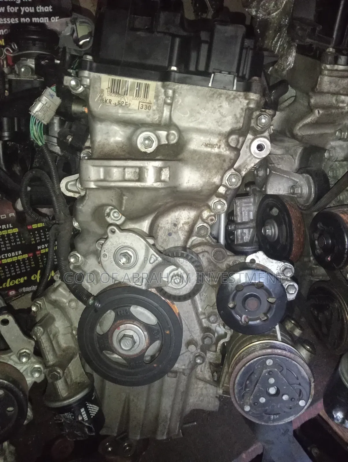 Toyota Yaris Engine 1kr Model 2012