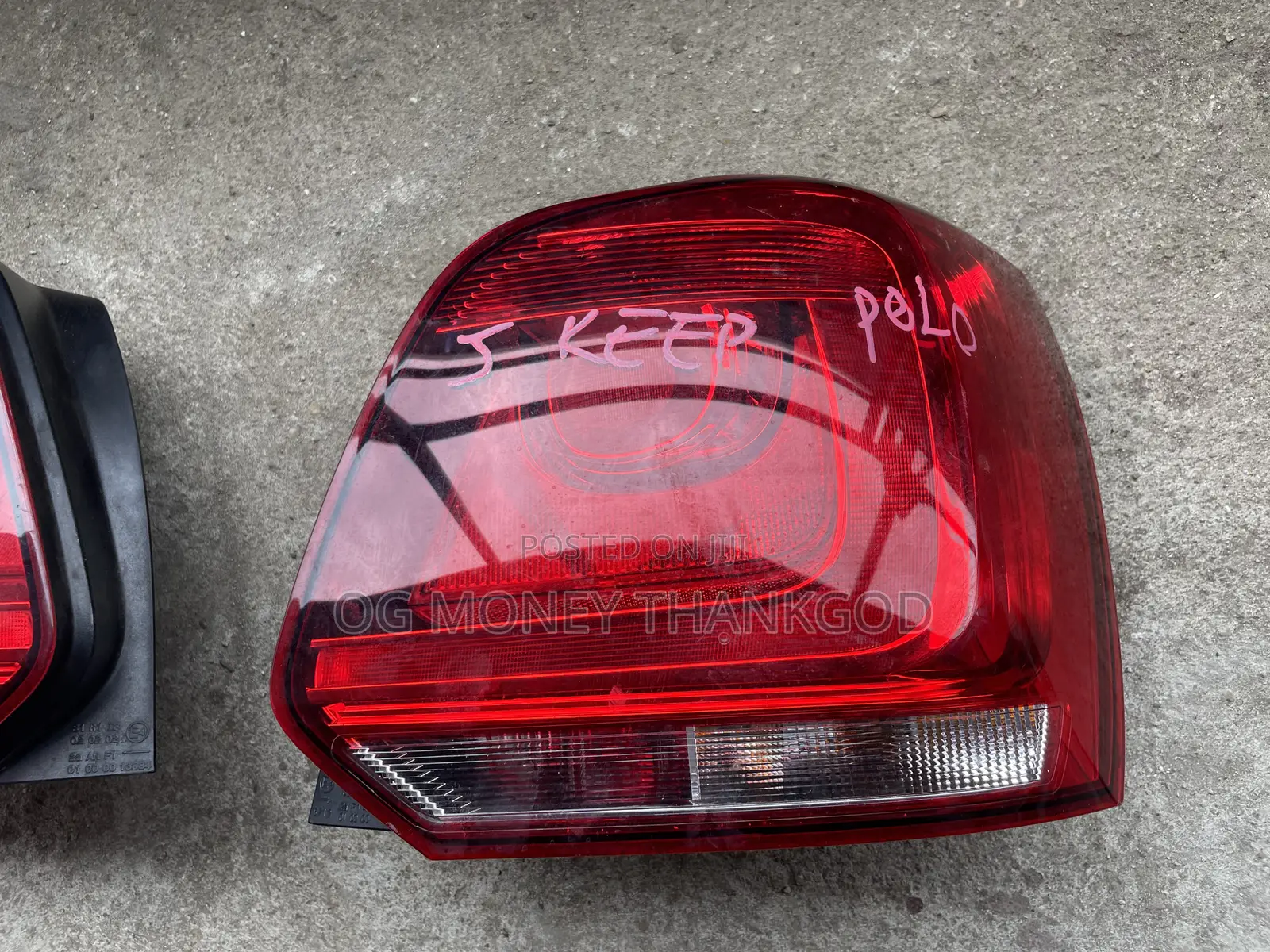 Back Light Volkswagen Polo