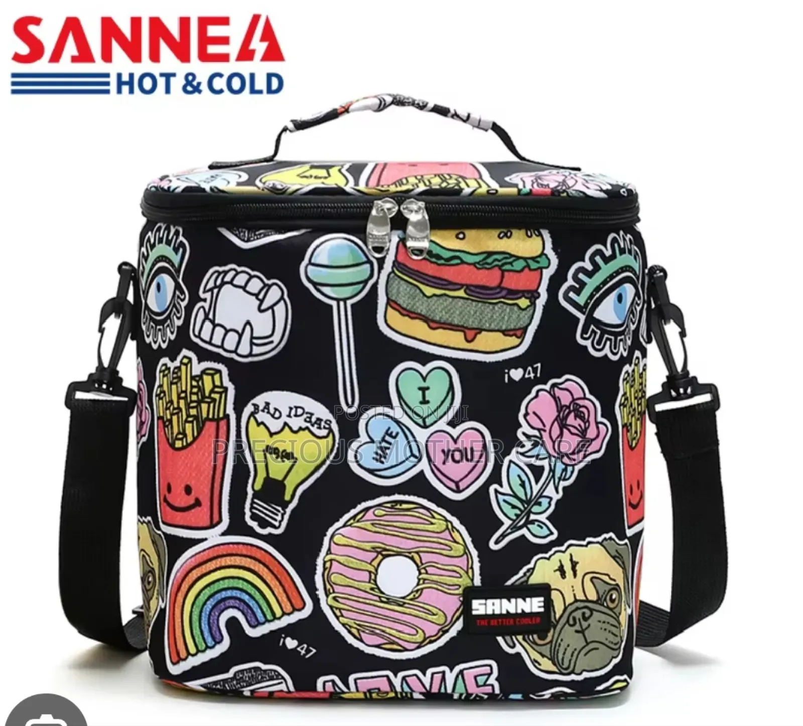 Quality Children Adult Large Capacity Box Lunch Bag
