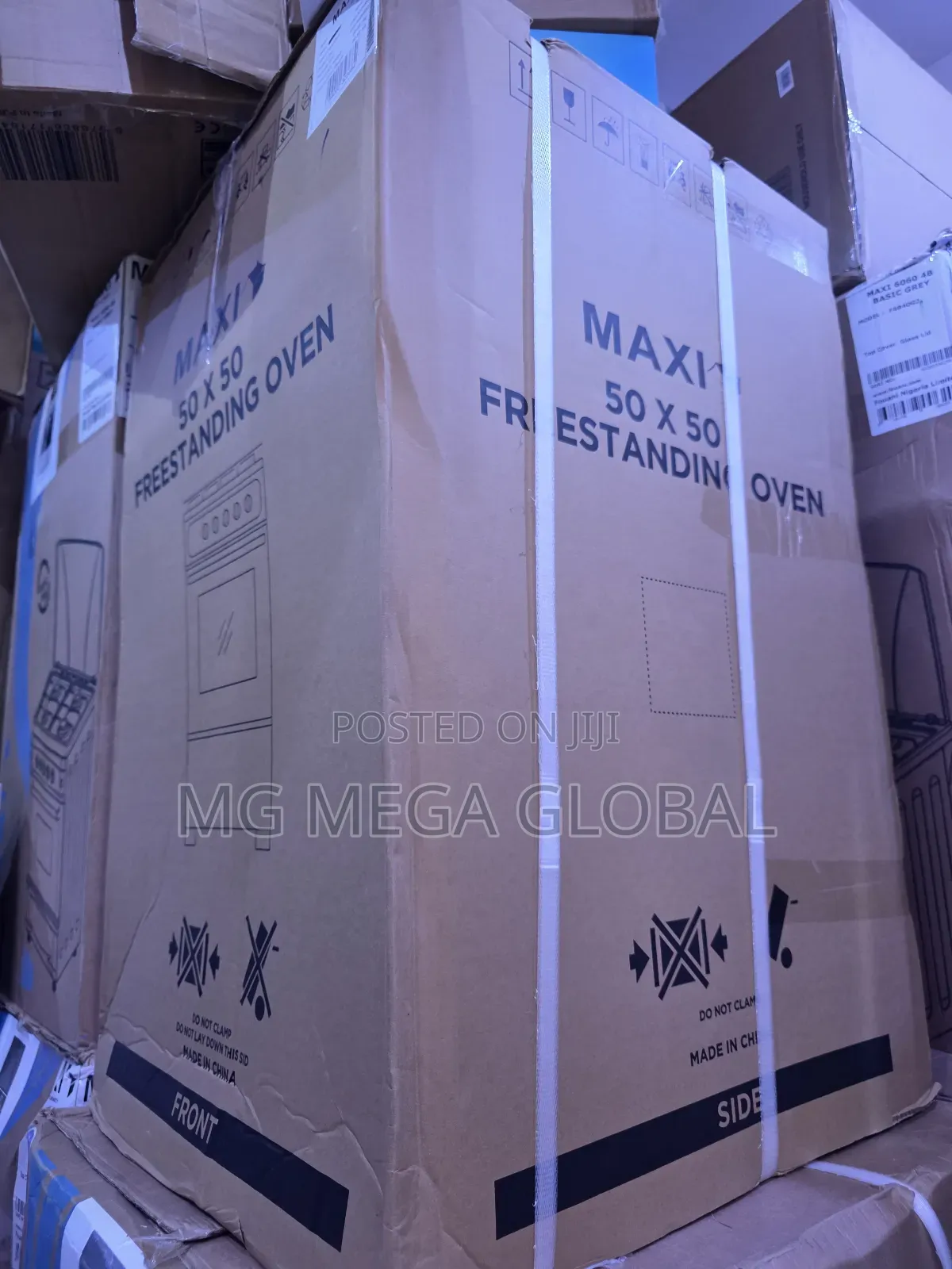 New Maxi 4 Burners Gas Oven and Grill