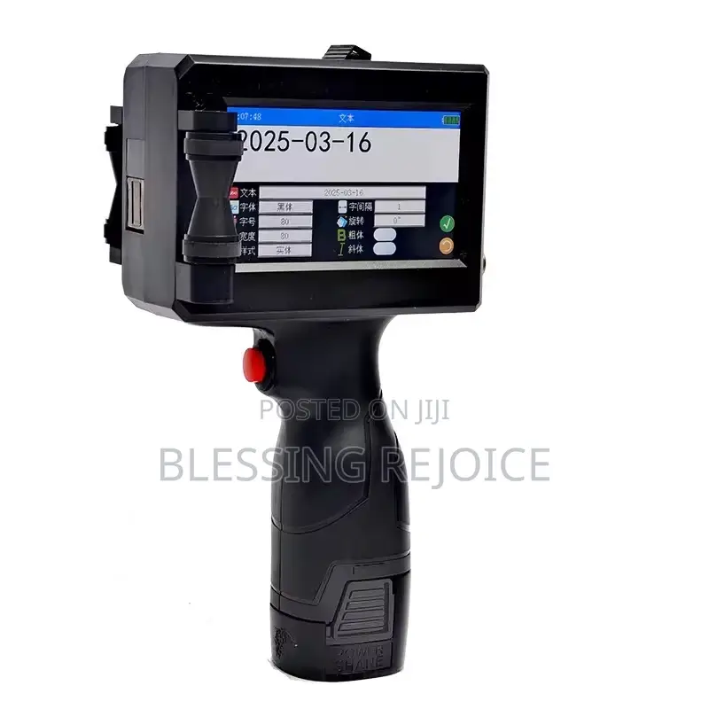 Portable Handheld Inkjet Printer Coding Expire Date Qrcode Bactch No