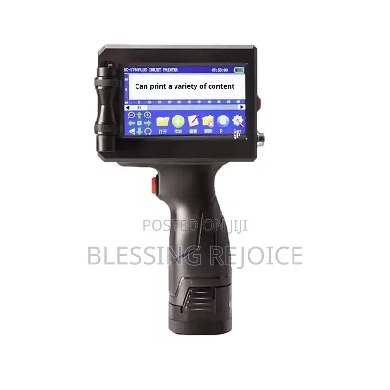 Portable Handheld Inkjet Printer Coding Expire Date Qrcode Bactch No