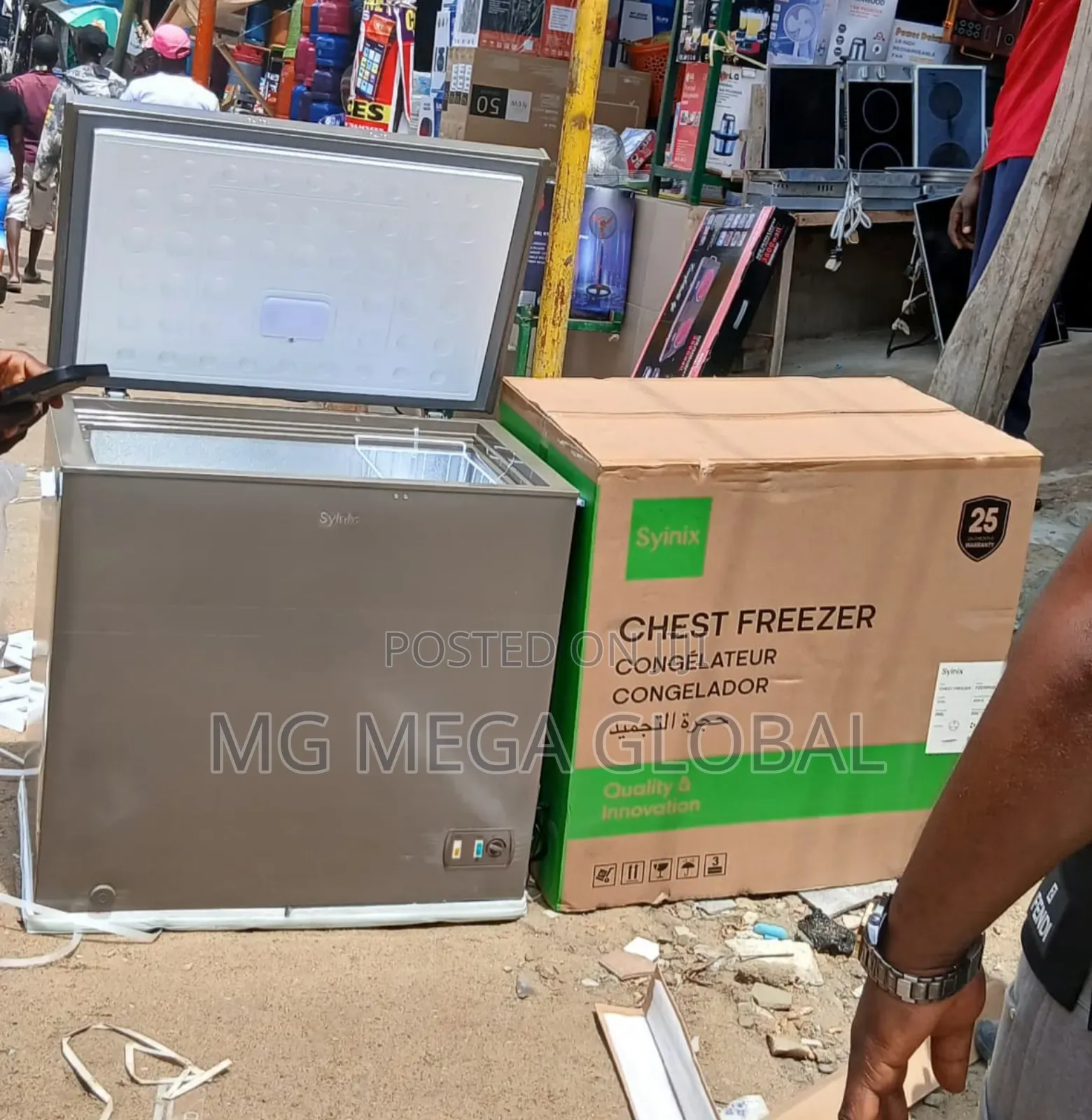 Syinix 200l Chest Freezer