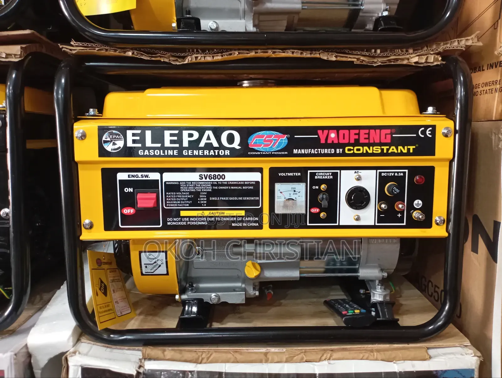 Elepaq Generator Sv6800