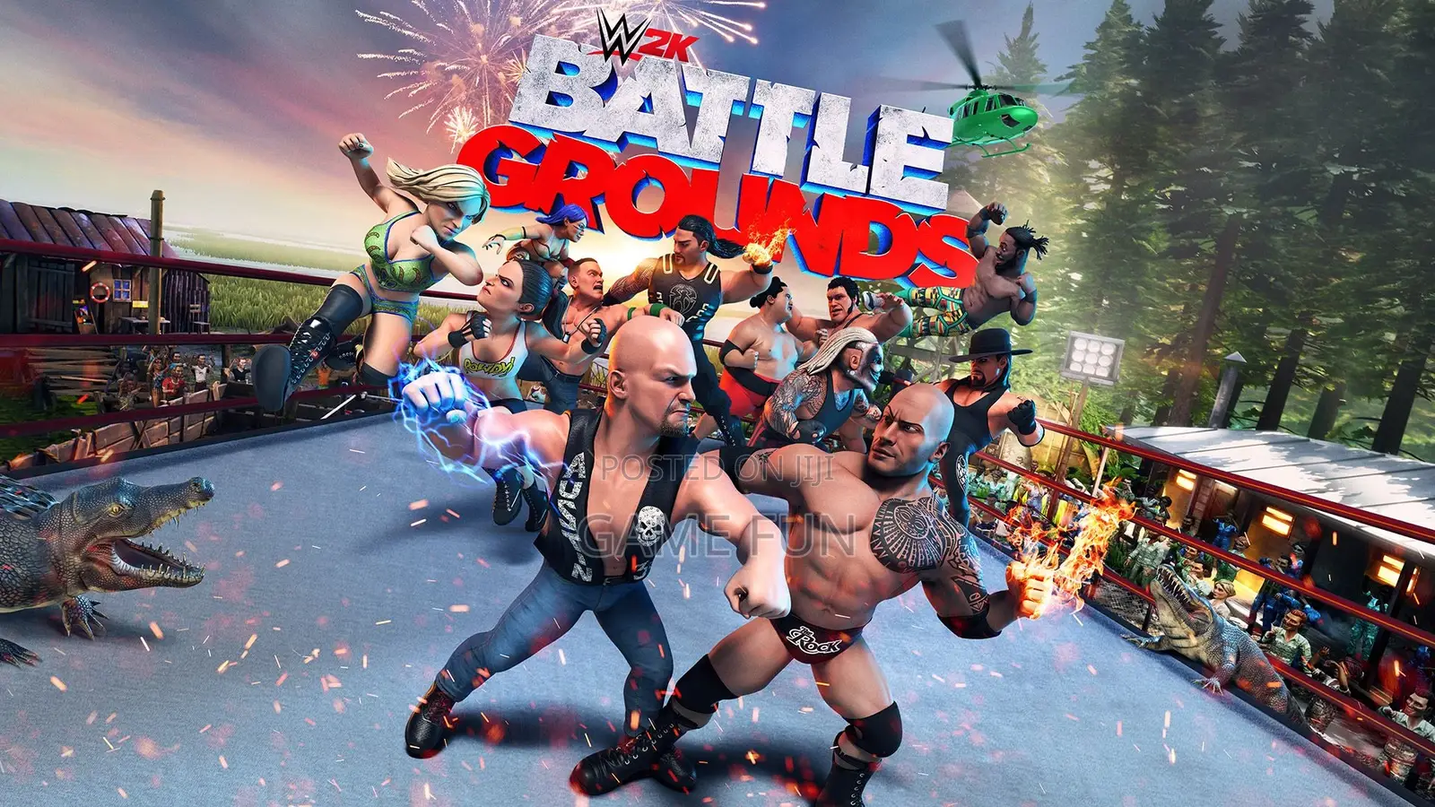 Wwe Battlegrounds - Pc Games Laptop Computer