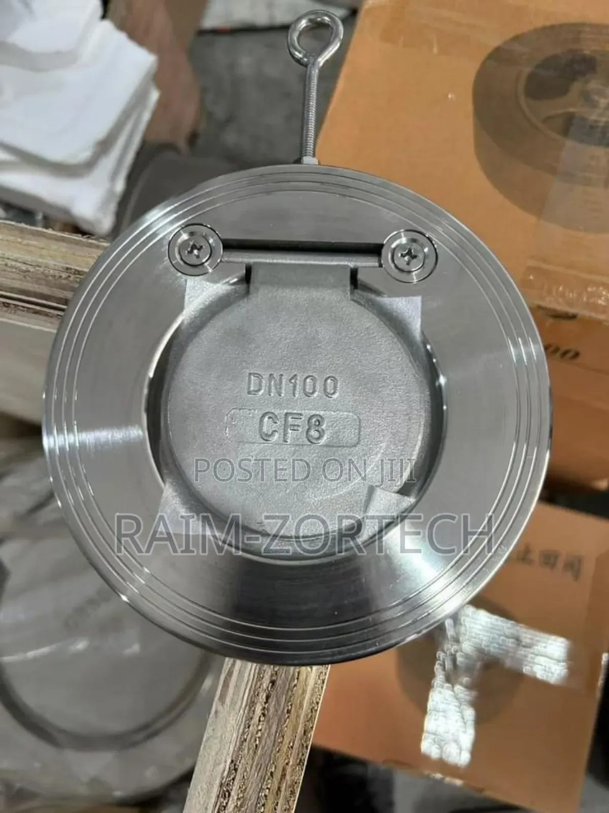 Stainless Steel Flat Non-Return Valve and Flange