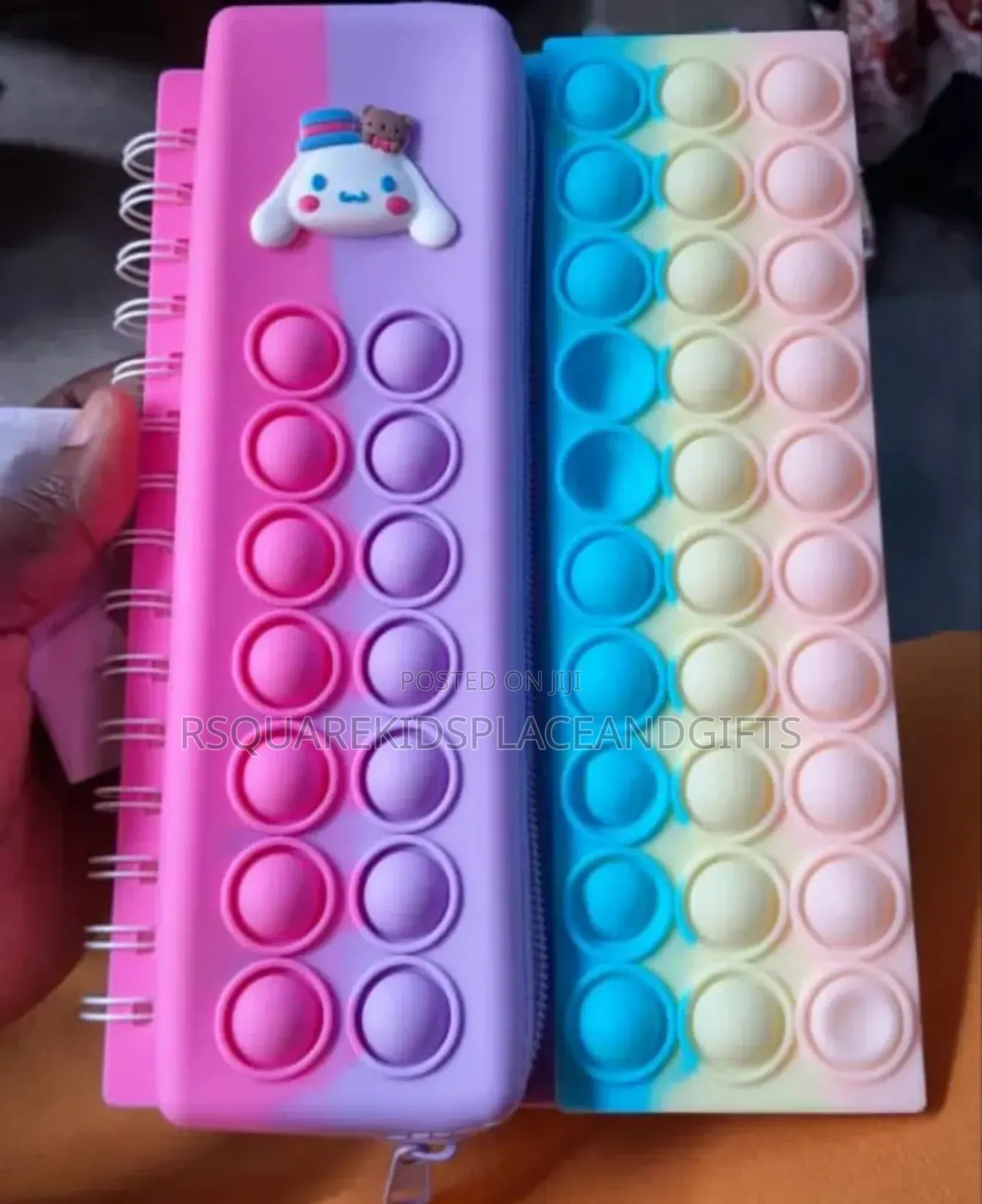 Pop It Jotter With Pencil Case for Party Pack