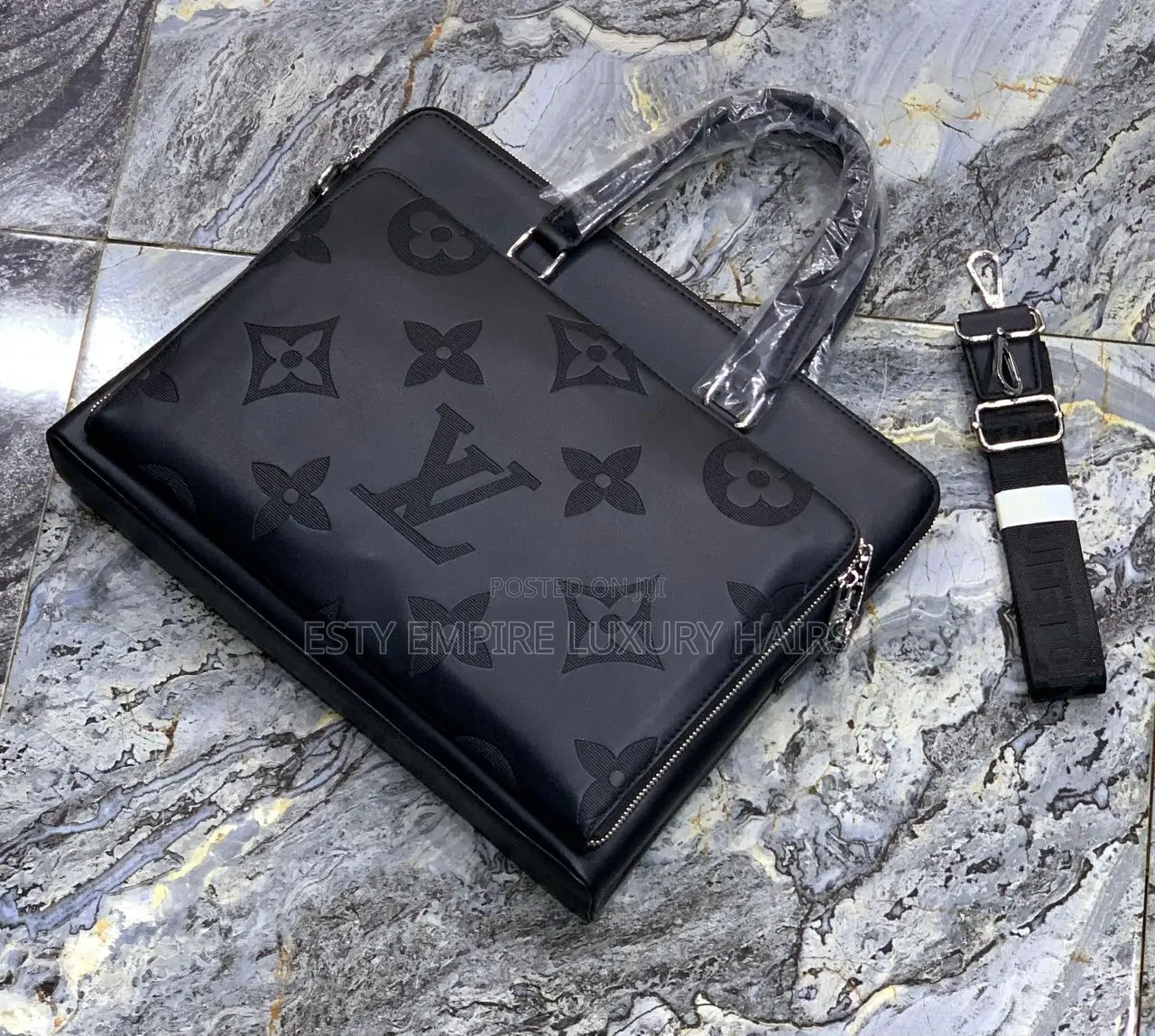 Louis Vuitton Laptop/ Official Hand Bag and Louis Vuitton Men Clutch